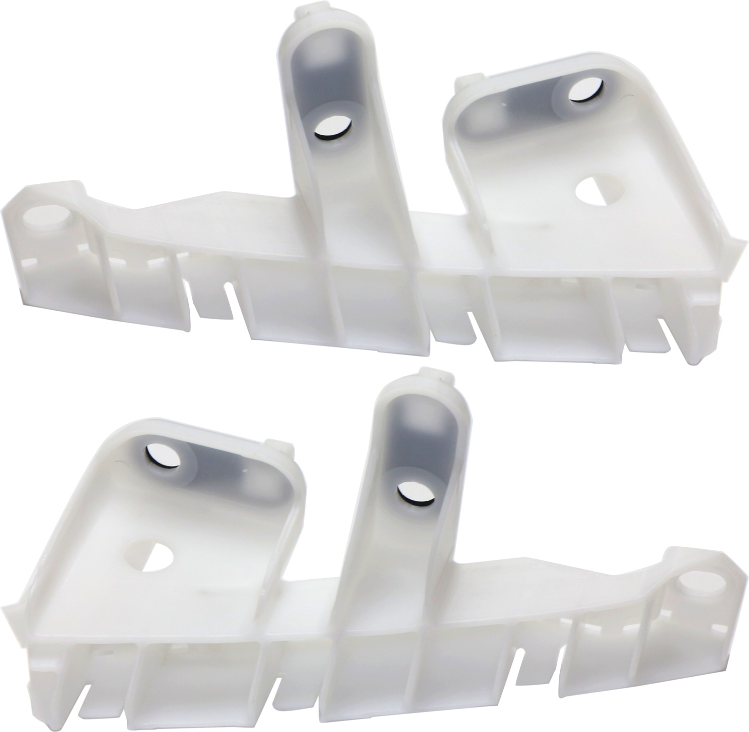 Rear, Driver and Passenger Side, Upper Bumper Brackets