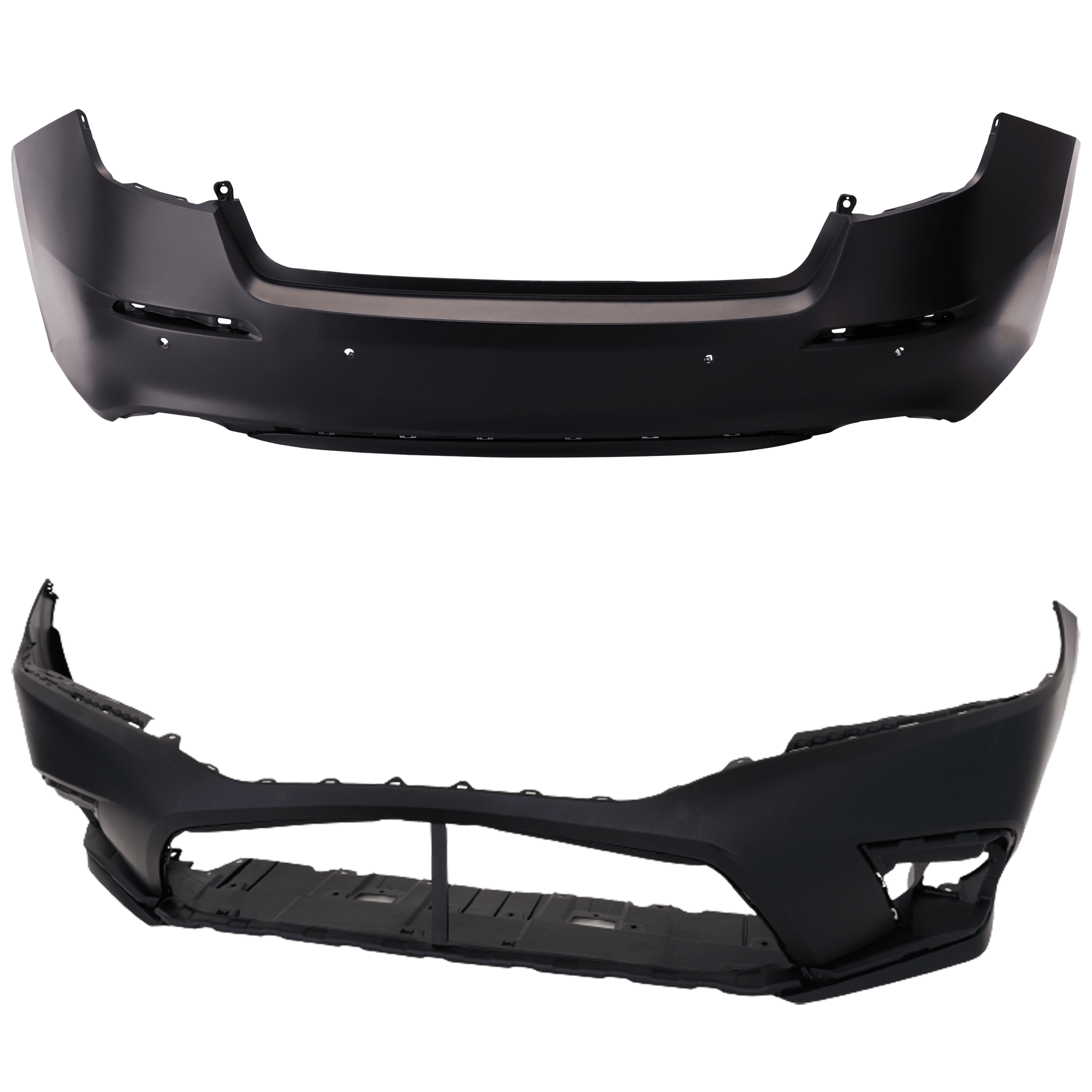 Front and Rear Primed Bumper Cover Touring 1.5L, 4Cyl - Image 2