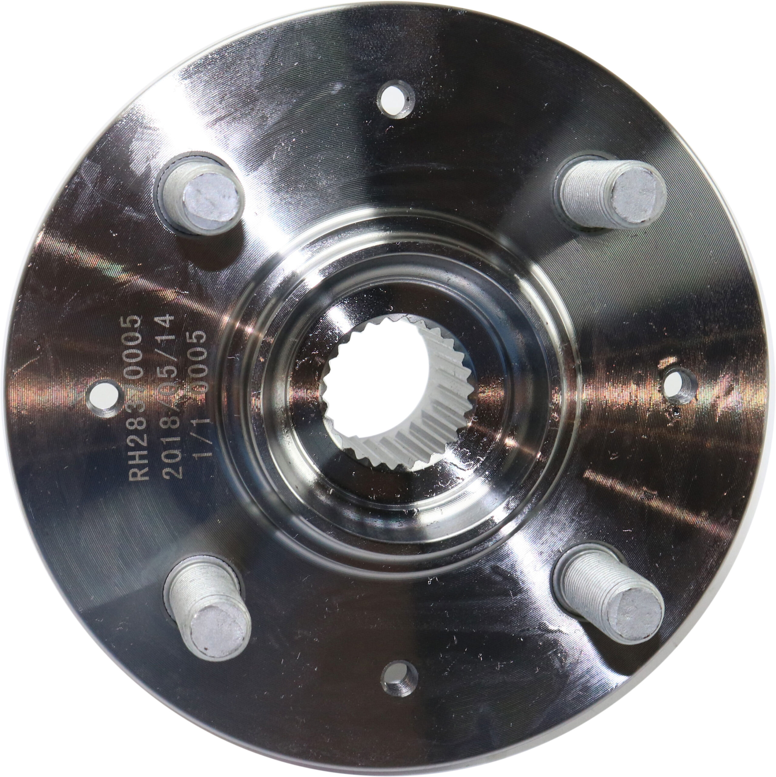 2-Wheel Set Front, Driver and Passenger Side Wheel Hubs, without Bearing, 4 x 3.94 in. Bolt Pattern - Image 4