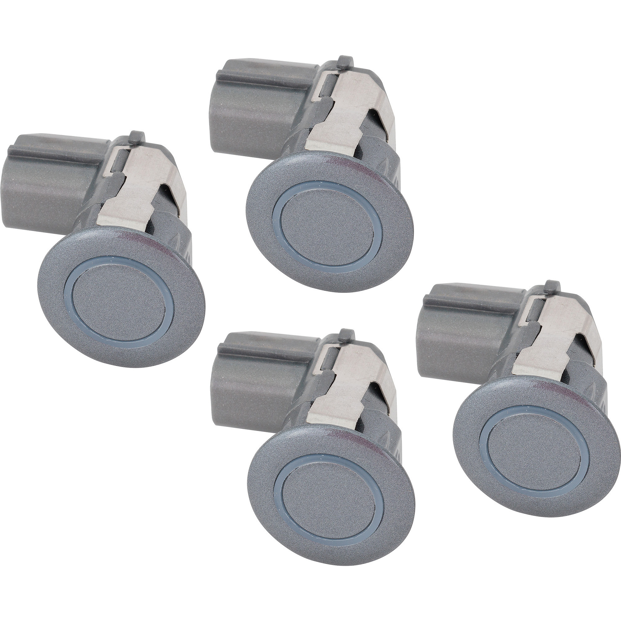 Front and Rear, Driver and Passenger Side Parking Assist Sensors