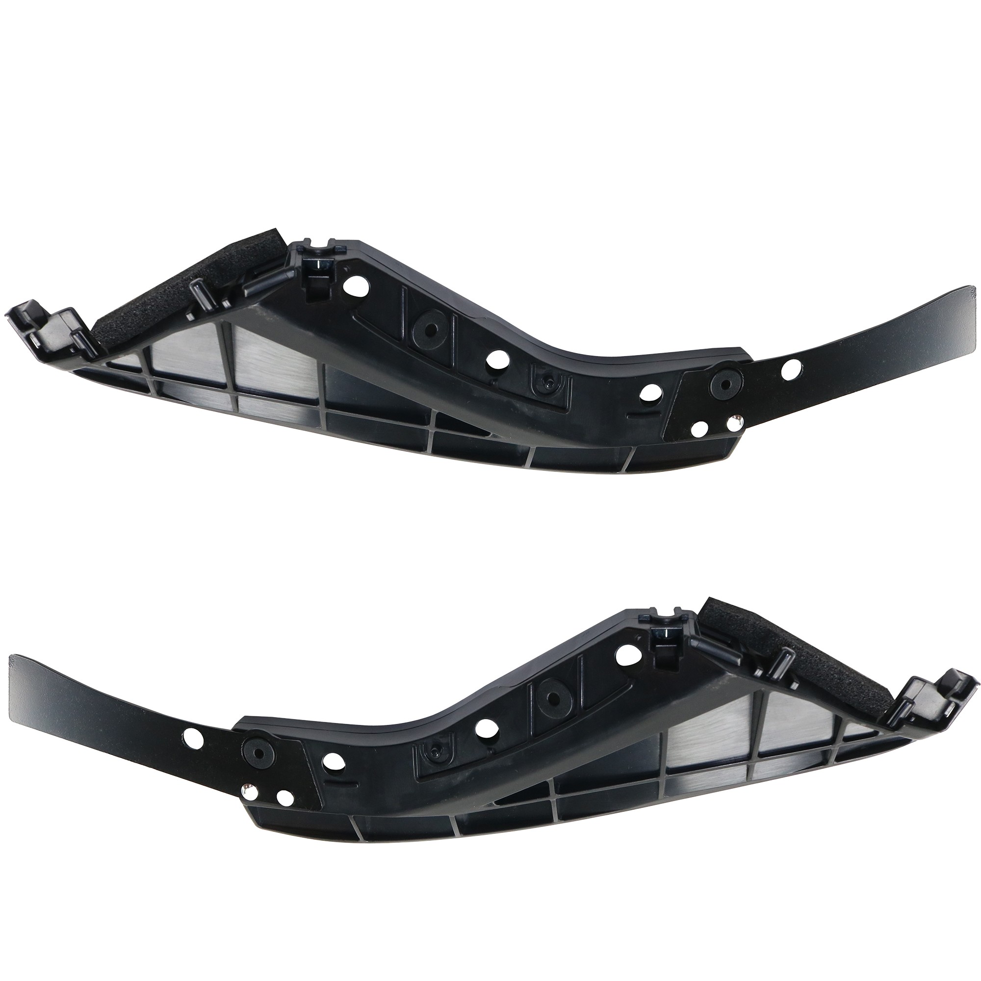 Front, Driver and Passenger Side Bumper Brackets, Bumper Side Stiffener