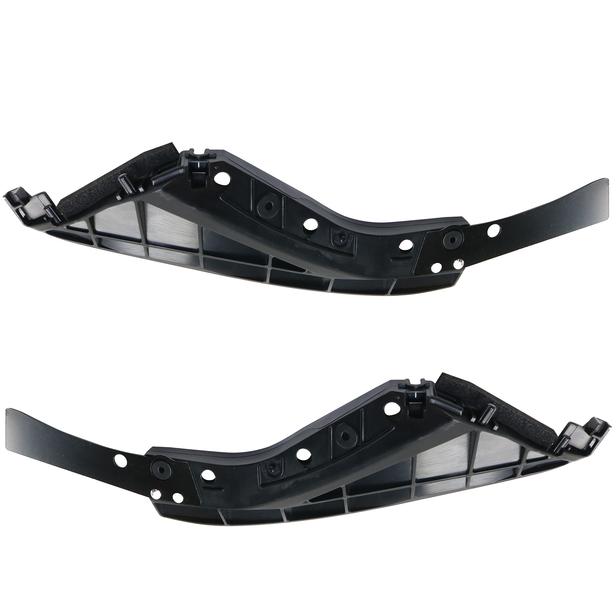 Front, Driver and Passenger Side Bumper Brackets, Bumper Side Stiffener - Image 2