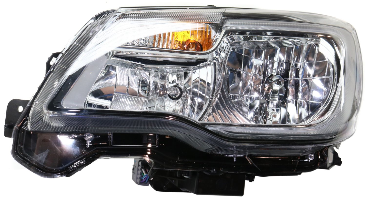 Driver and Passenger Side Halogen Headlight, With bulb(s), OE Comparable Finish - Image 2