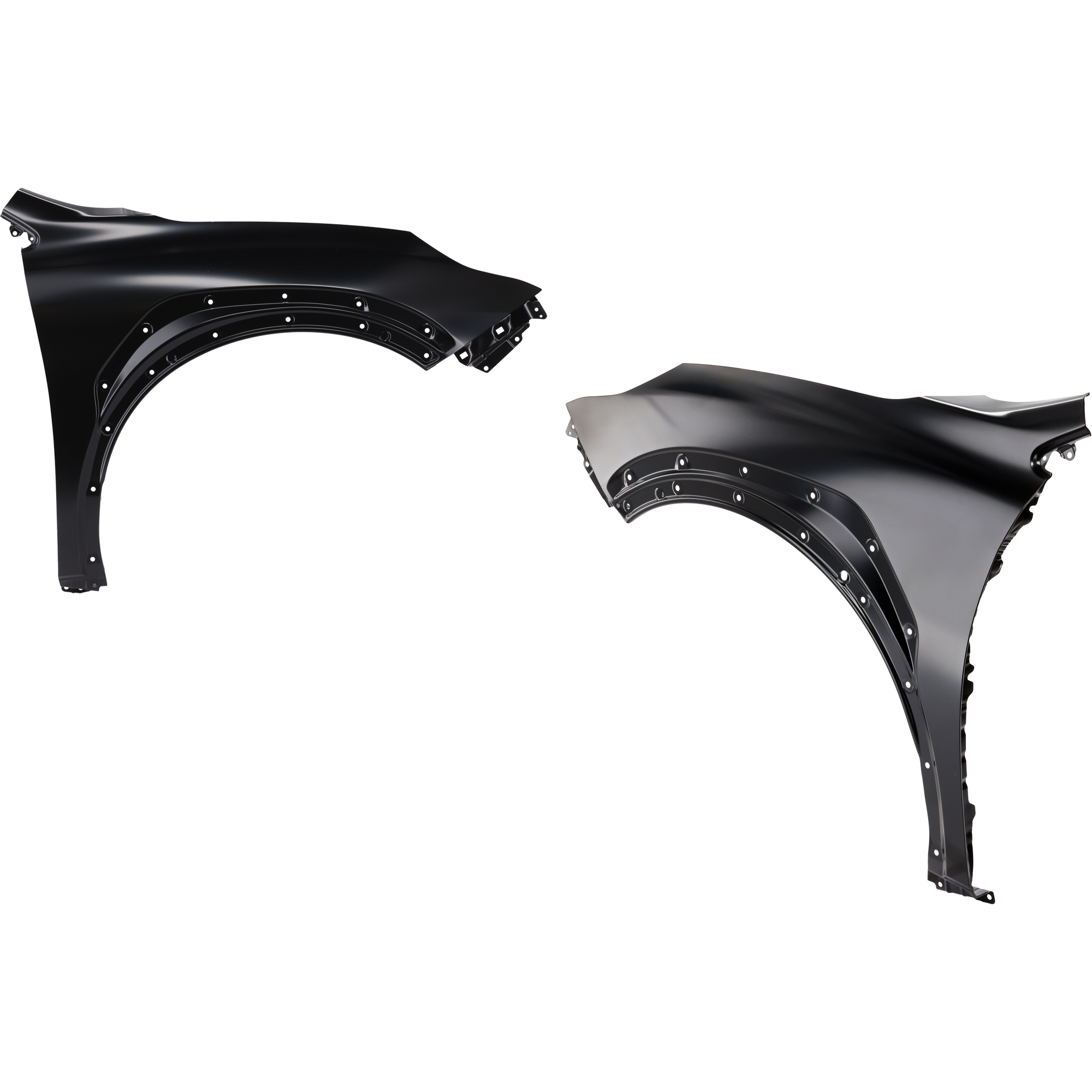 Front, Driver and Passenger Side Fenders, Steel, Primed, CAPA CERTIFIED - Image 2