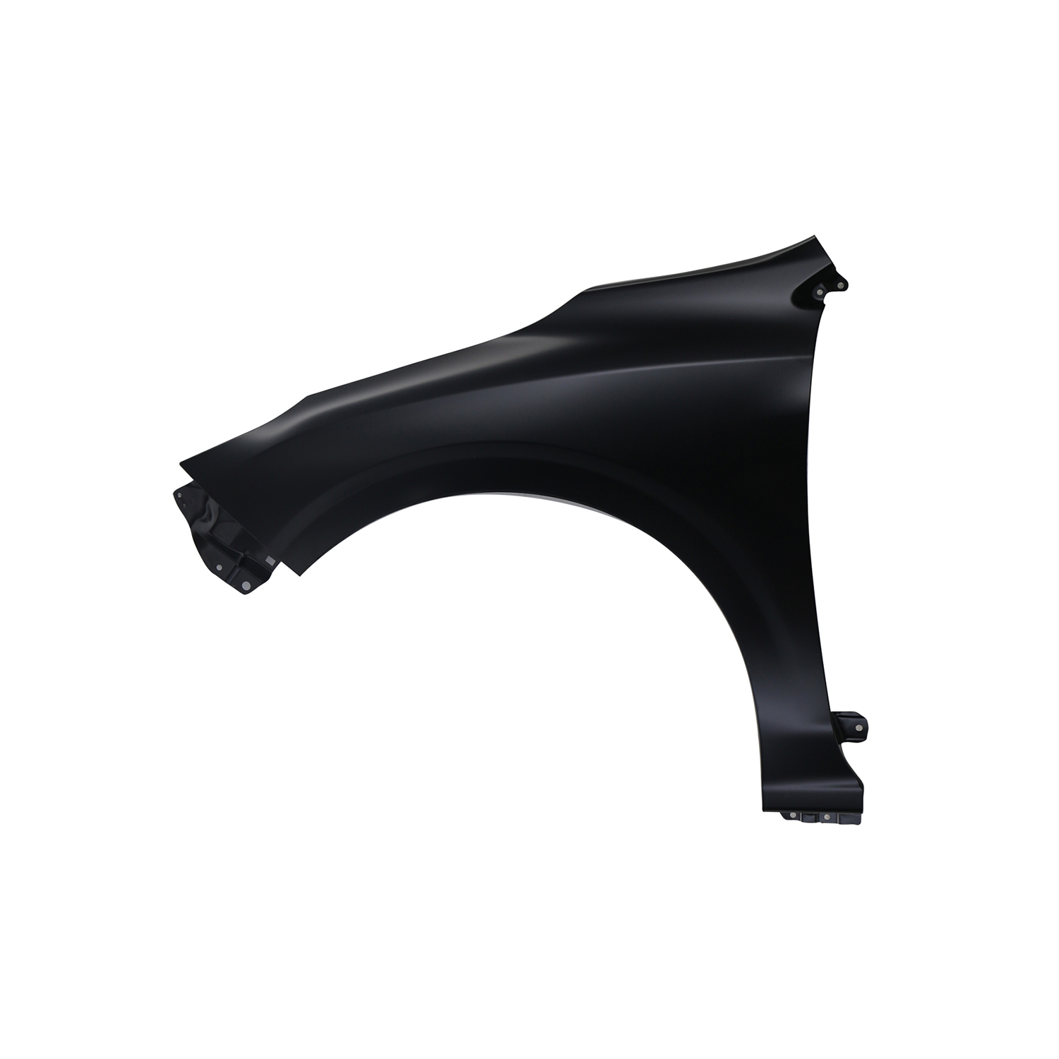 Front, Driver and Passenger Side Fender Aluminum Natural CAPA Certified