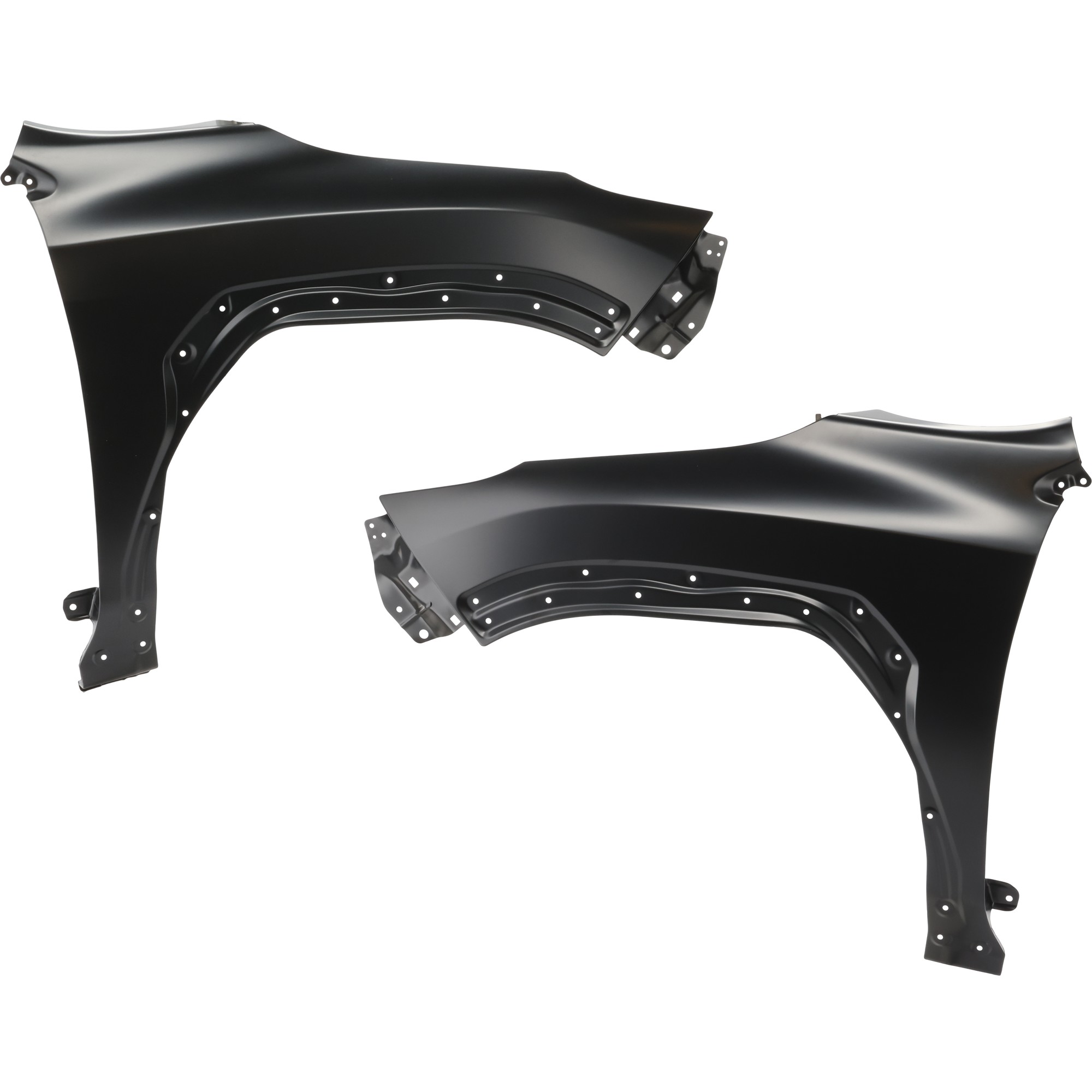 Front, Driver and Passenger Side Fender Steel Primed