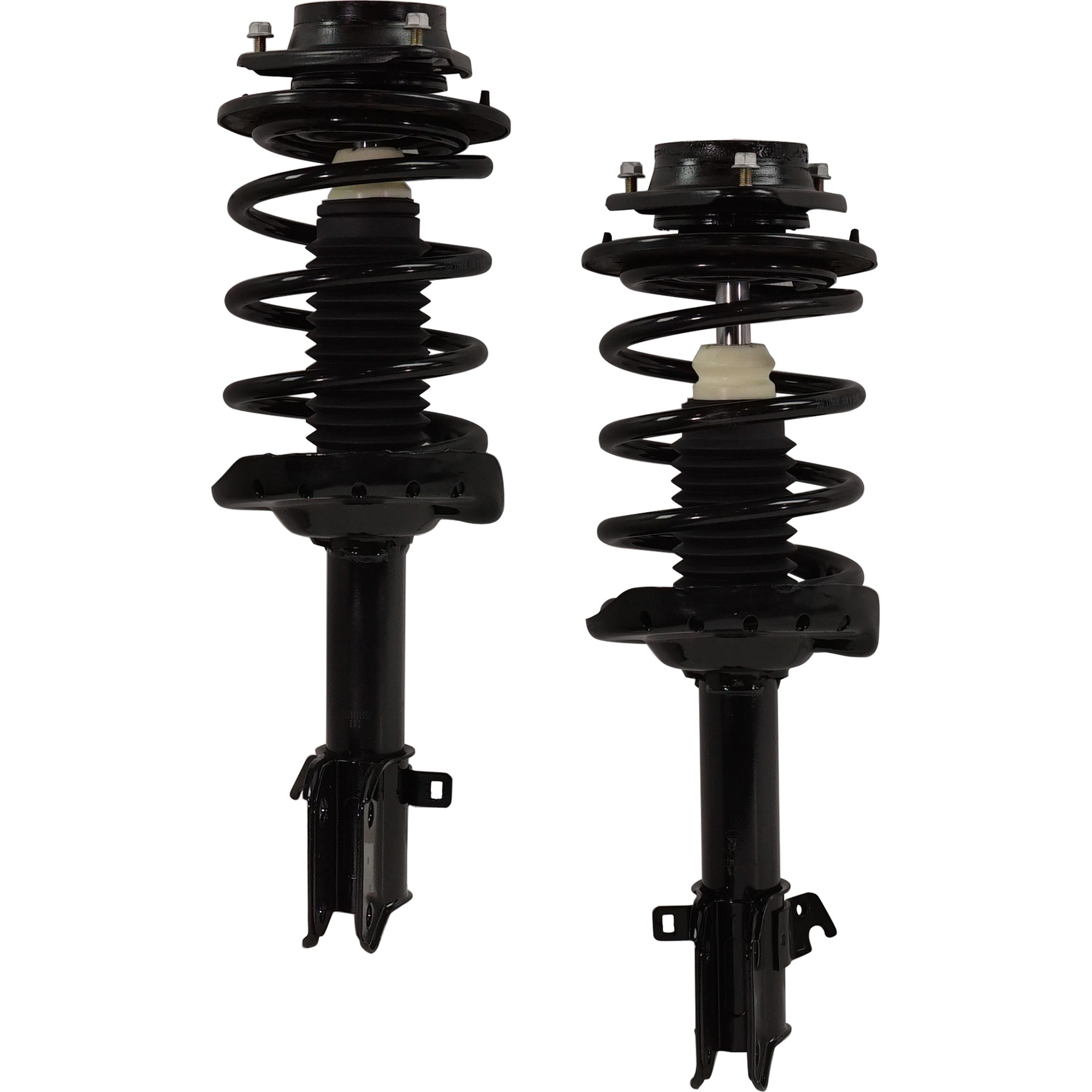 Front, Driver and Passenger Side Fully Loaded Strut, Automatic Transmission