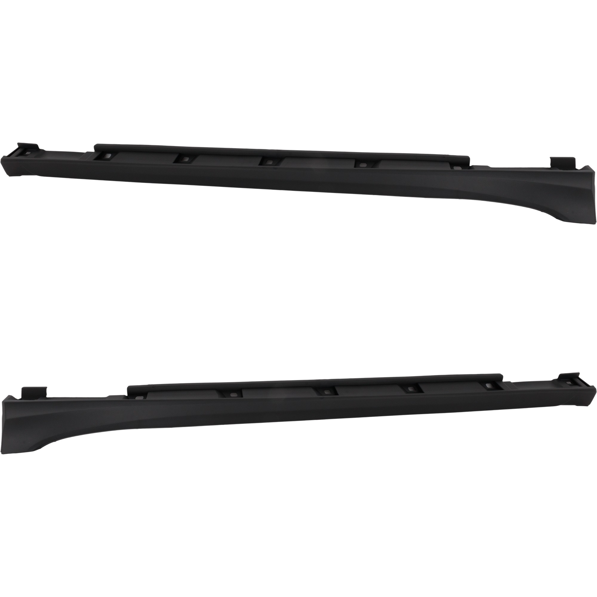 Driver and Passenger Side Rocker Panel Trim, Textured Black, Set of 2