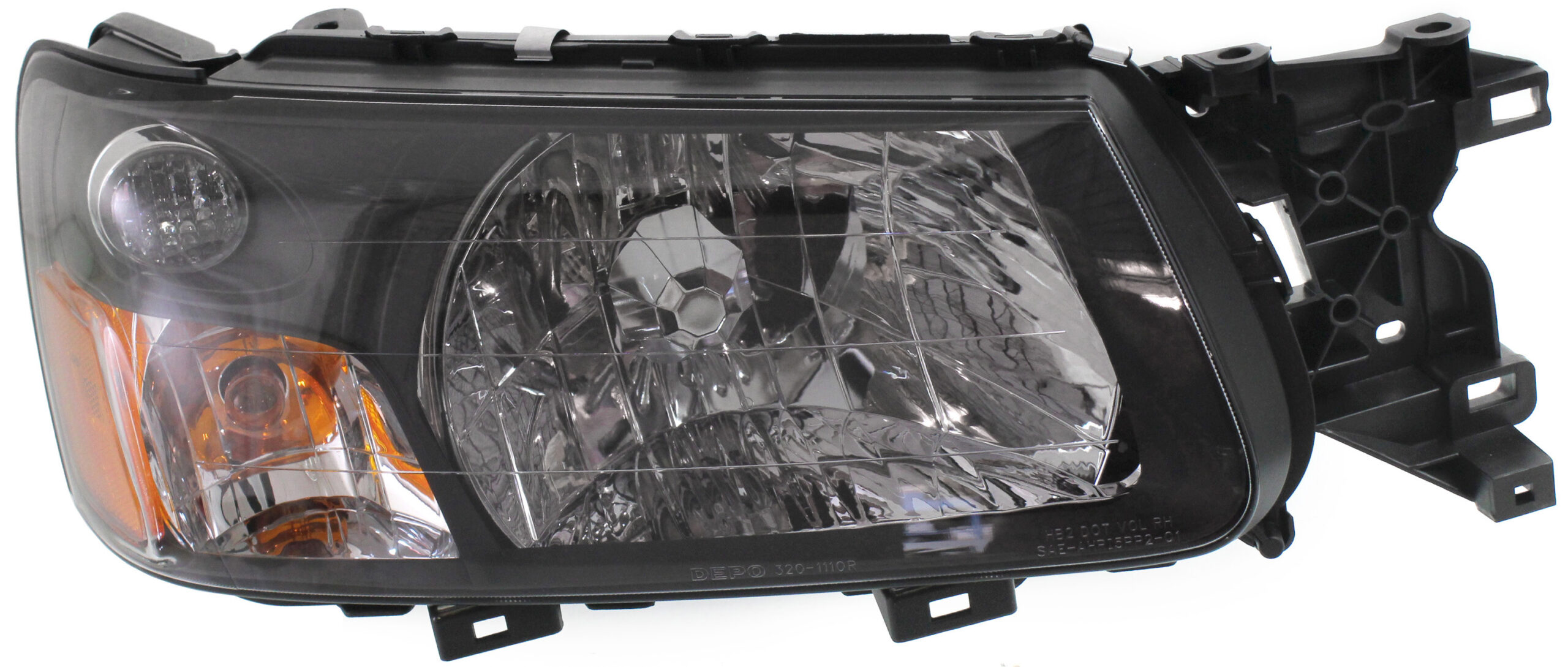Driver and Passenger Side Halogen Headlight, With bulb(s), OE Comparable Finish - Image 2