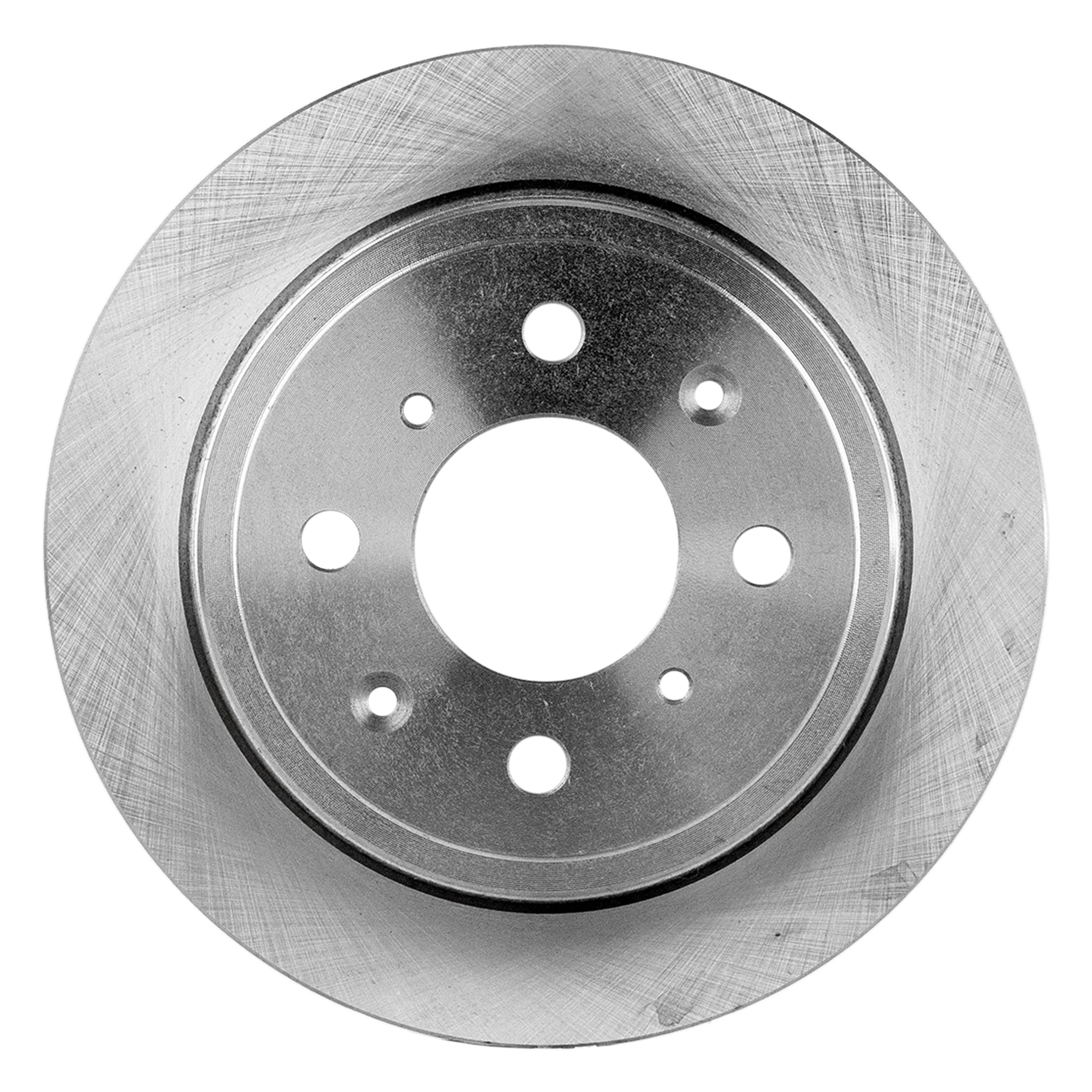 Rear Brake Disc, Natural Finish, Plain Surface, Solid, 4 Lugs, 239.01 mm, Pro-Line Series - Image 3