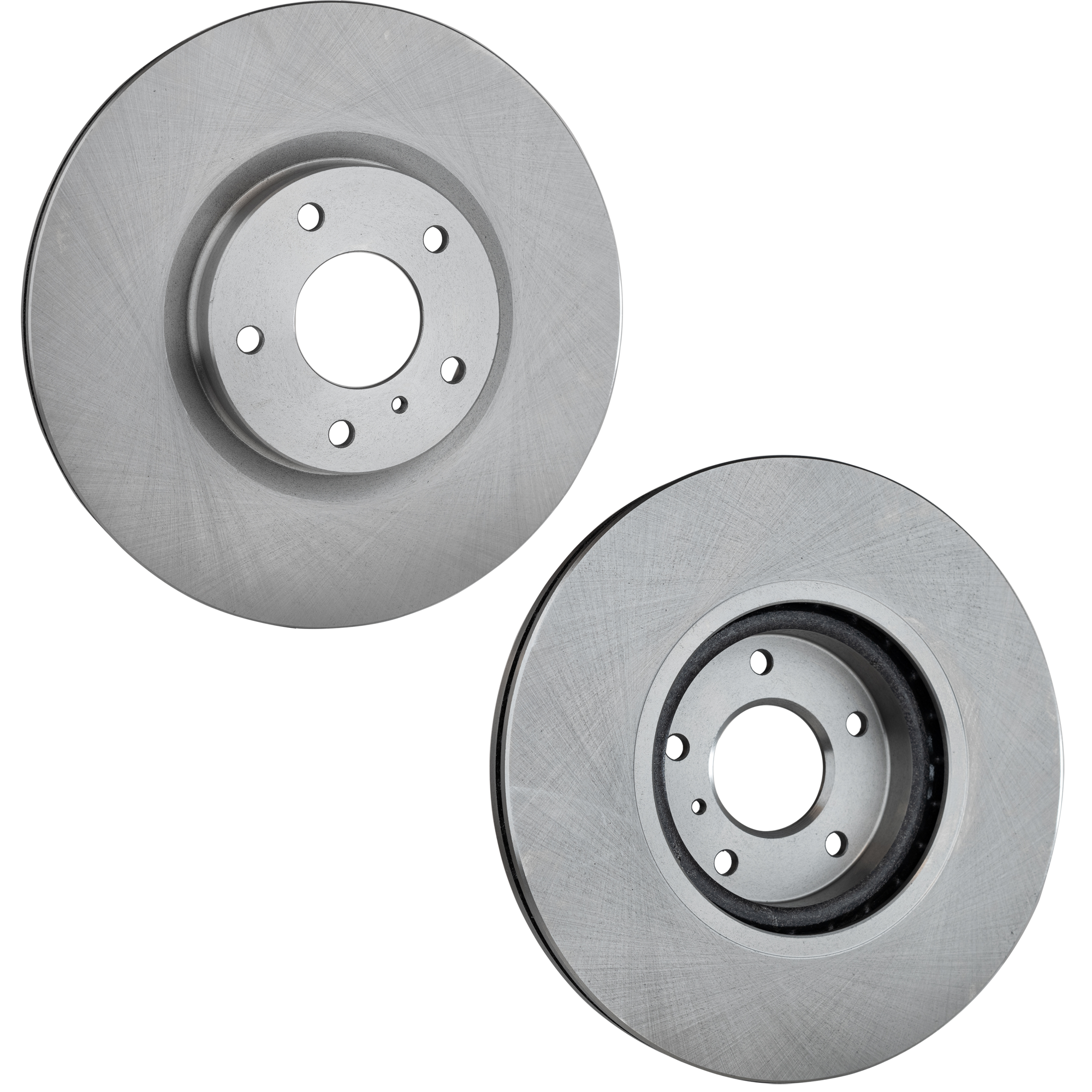 Front Brake Discs, Plain Surface, Vented, 5 Lugs, 12.6 in. Disc Diameter, Pro-Line Series - Image 2