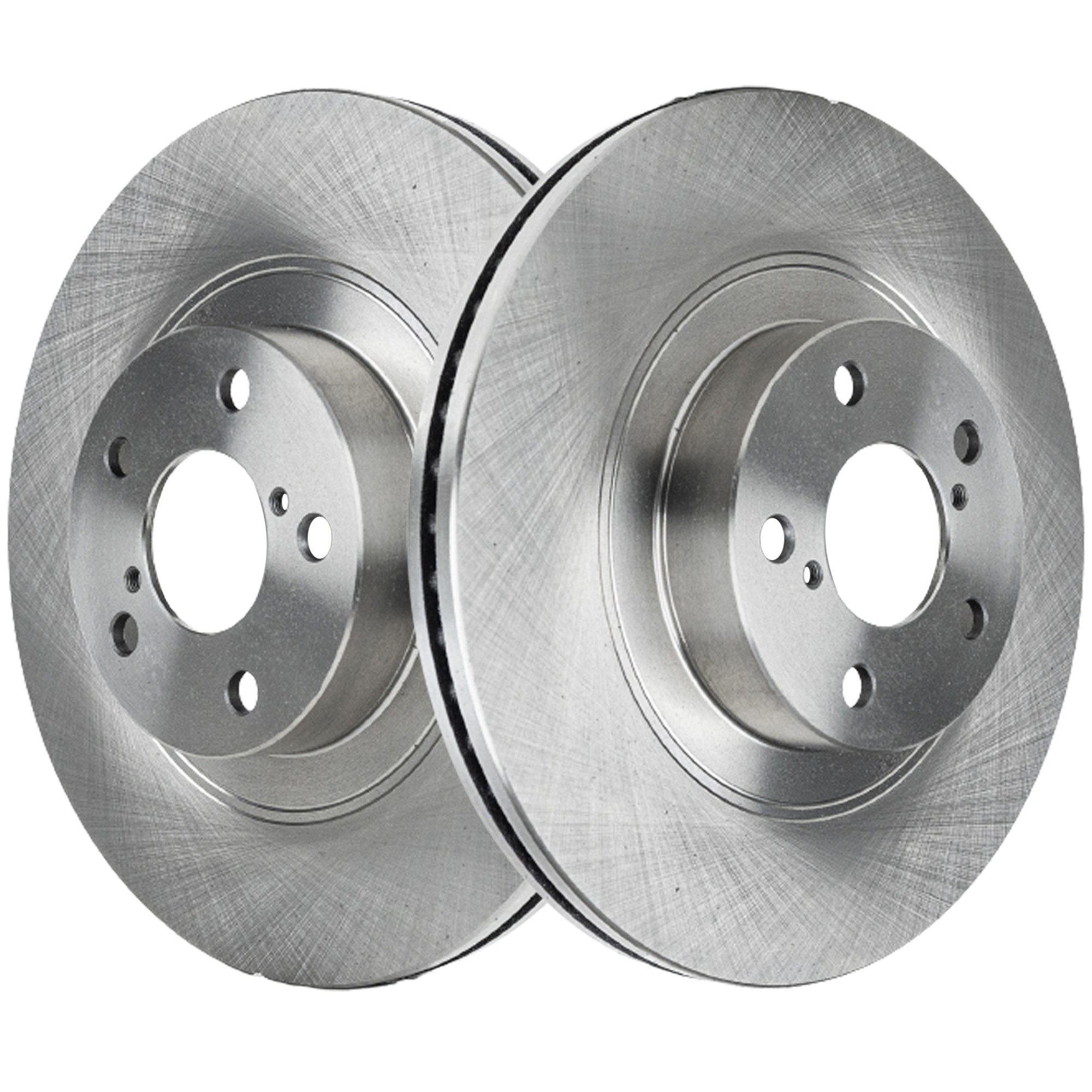 Front Brake Disc, Natural Finish, Plain Surface, Vented, 5 Lugs, 293.4 mm, Pro-Line Series