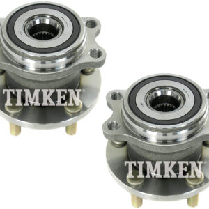 SET-TMHA590119 Rear, Driver and Passenger Side Wheel Hub, With Bearing, AWD, Timken OE Replacement