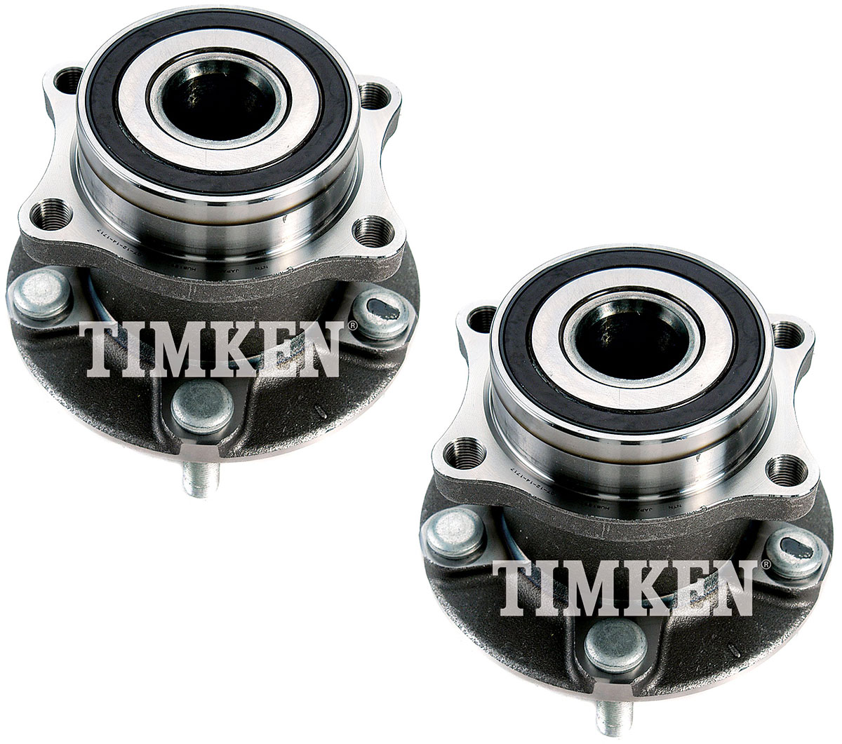 SET-TMHA590314 Rear, Driver and Passenger Side Wheel Hub, With Bearing, AWD, 2.5L, 4Cyl, Timken OE Replacement