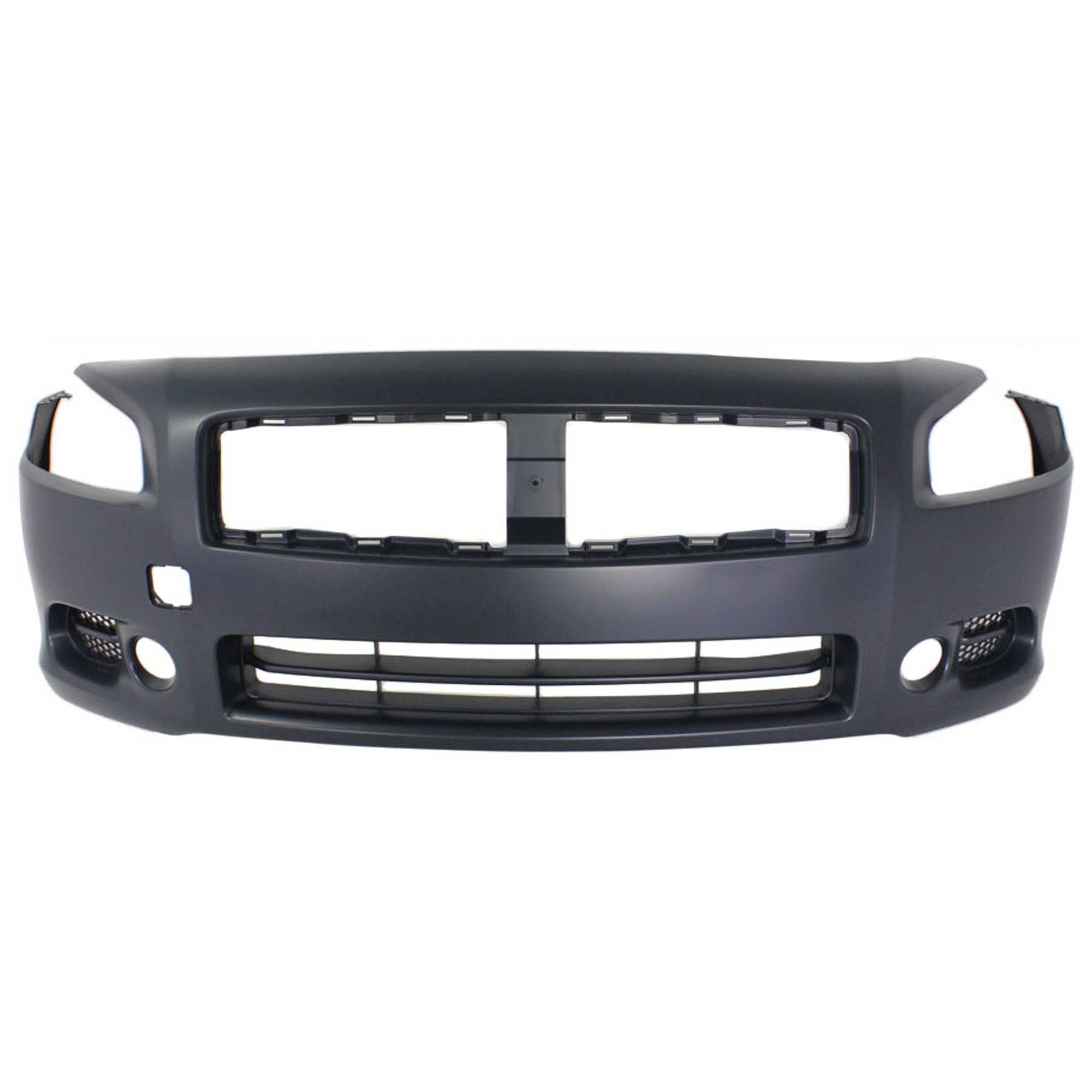 1633-87Q-0 Front Primed Bumper Cover, White Glove Premium Unfolded Delivery, With Fog Light Holes CAPA Certified - Image 2