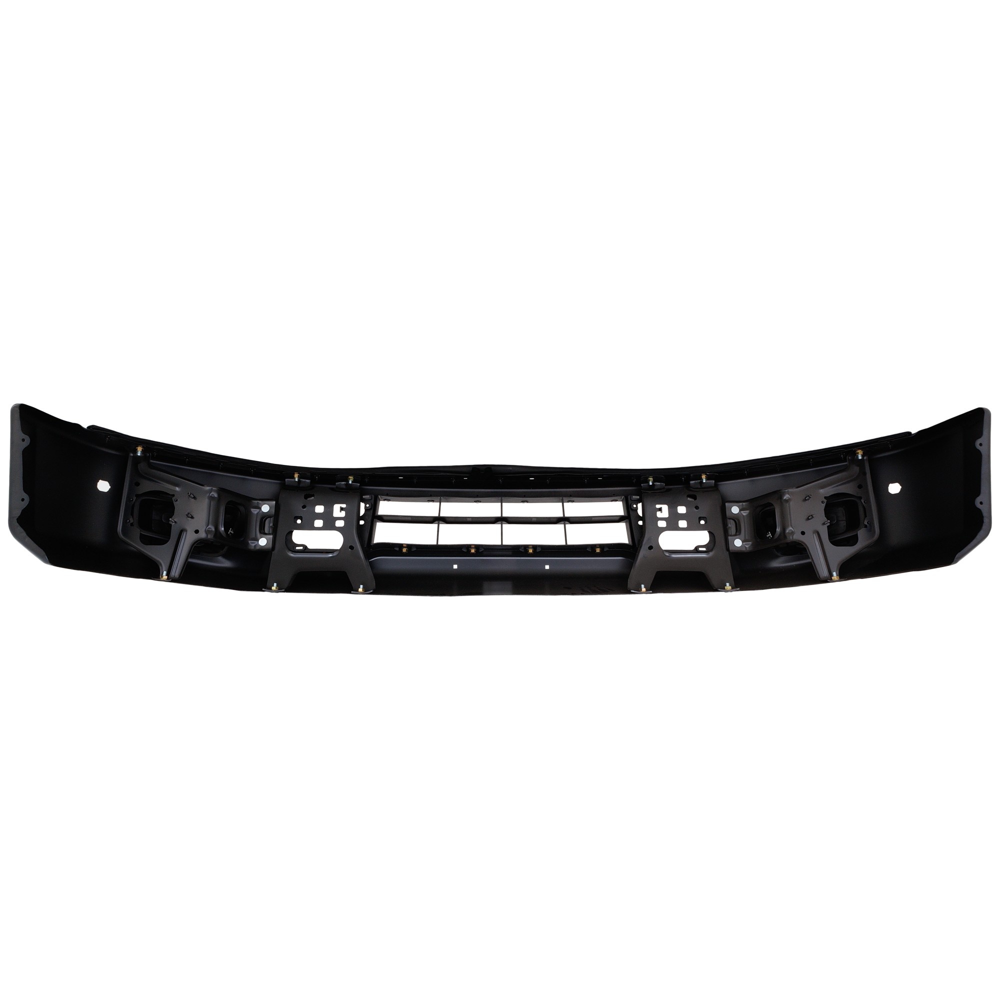 1653A-90-0 Front, Lower Powdercoated Black Bumper