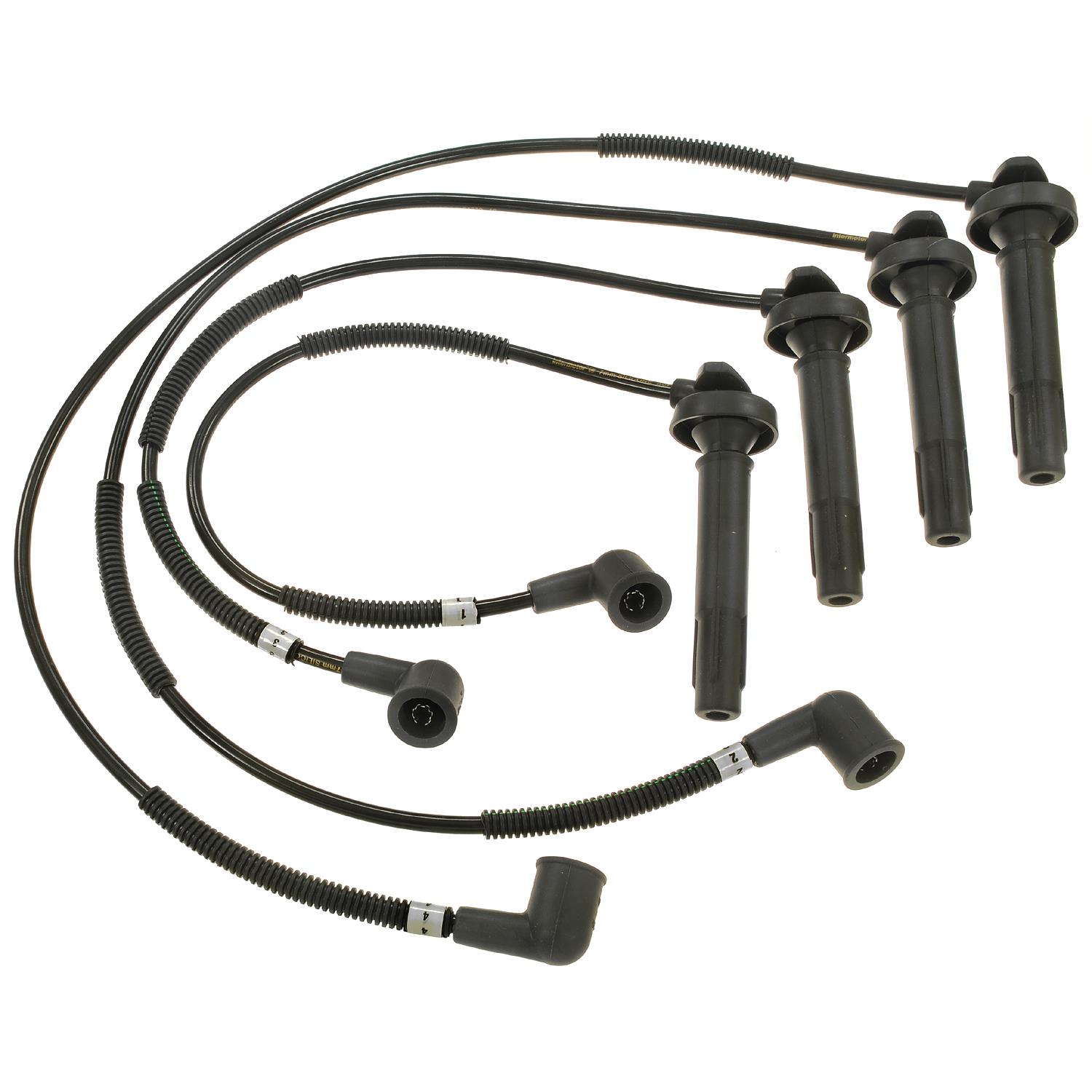 55504 Intermotor Spark Plug Wire, 2.5L, 4Cyl, Set of 4