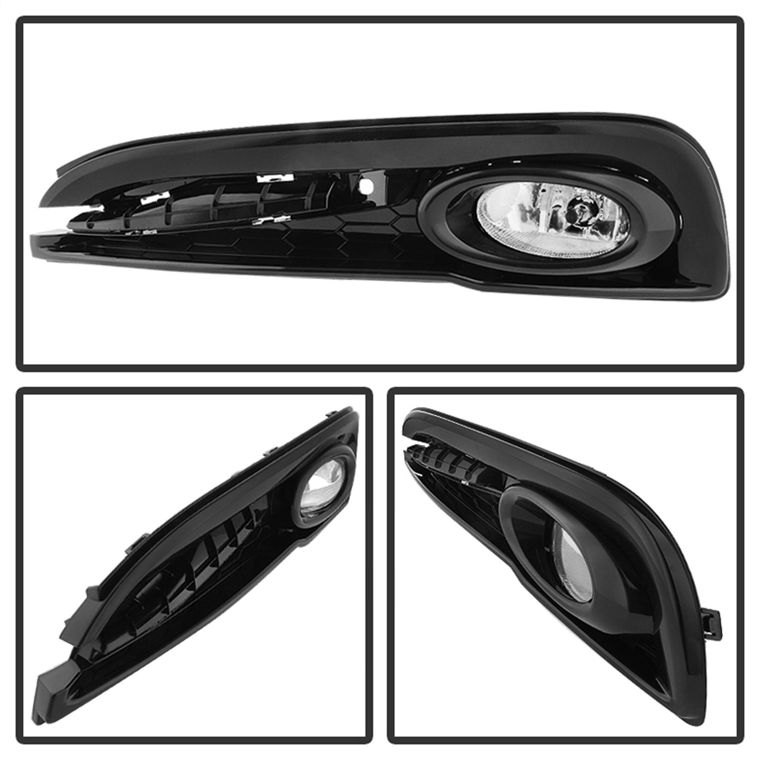 5077745 Front, Driver and Passenger Side OE Comparable Light Source Fog Light, With bulb(s), Sedan, Factory Series - Image 2