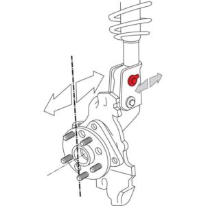 SPC Performance Front Alignment Cam Bolt Kit | 81305