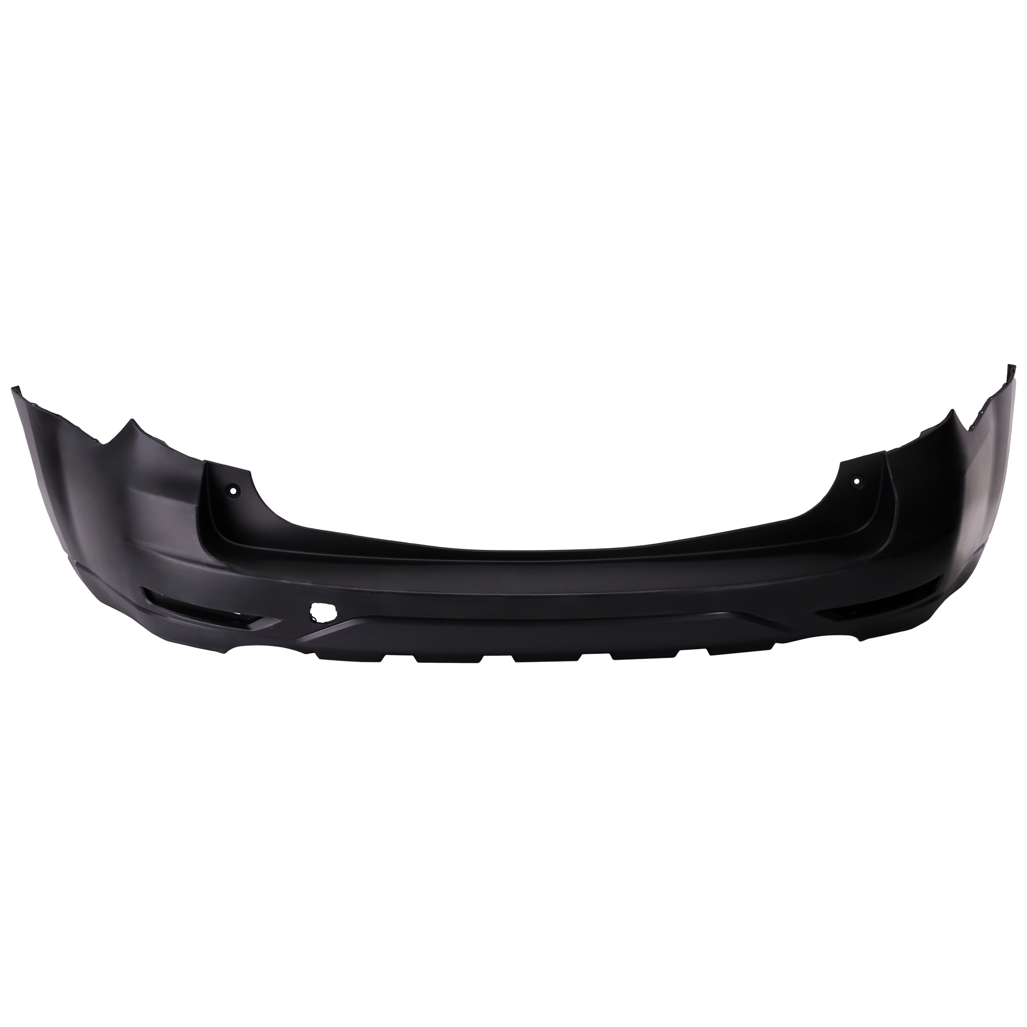Sport Utility Rear Primed Bumper Cover 2.5L, 4Cyl, Without parking aid sensor holes, With tow hook hole