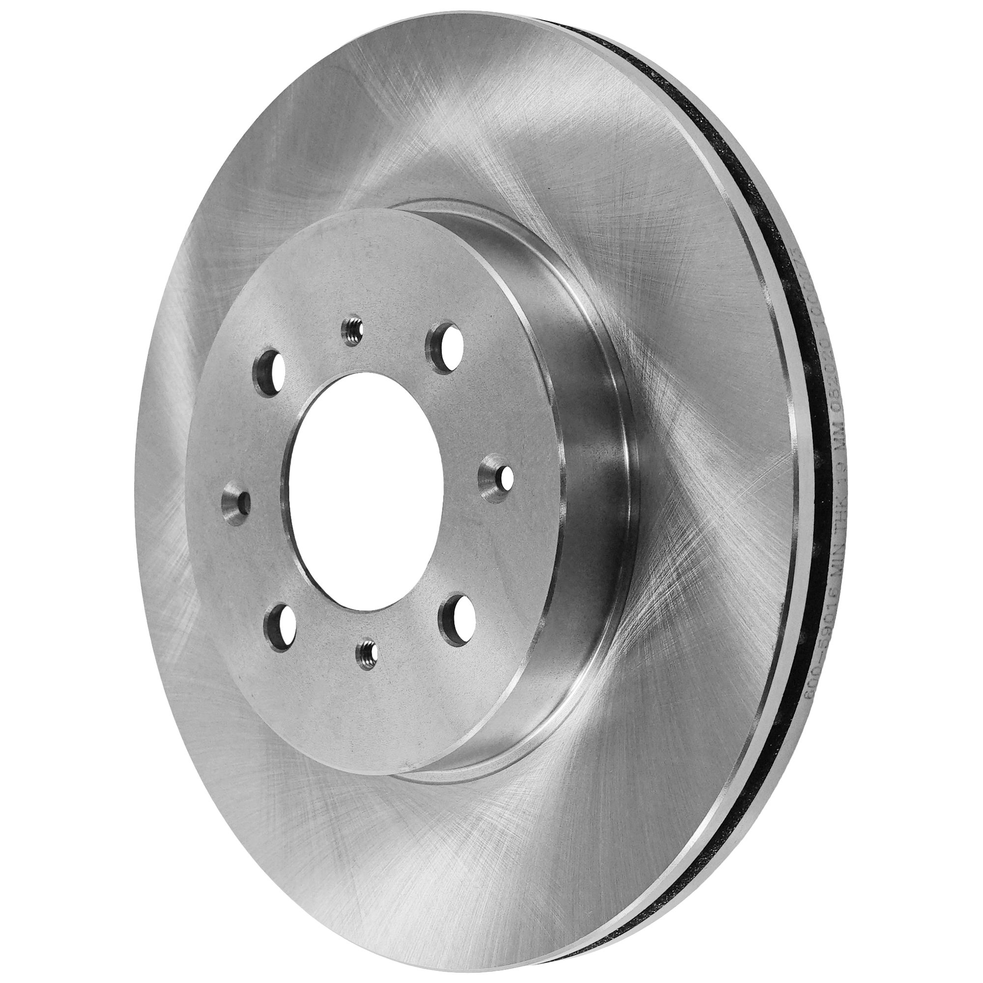 Front, Driver or Passenger Side Brake Disc, Plain Surface, Vented, Pro-Line Series - Image 2