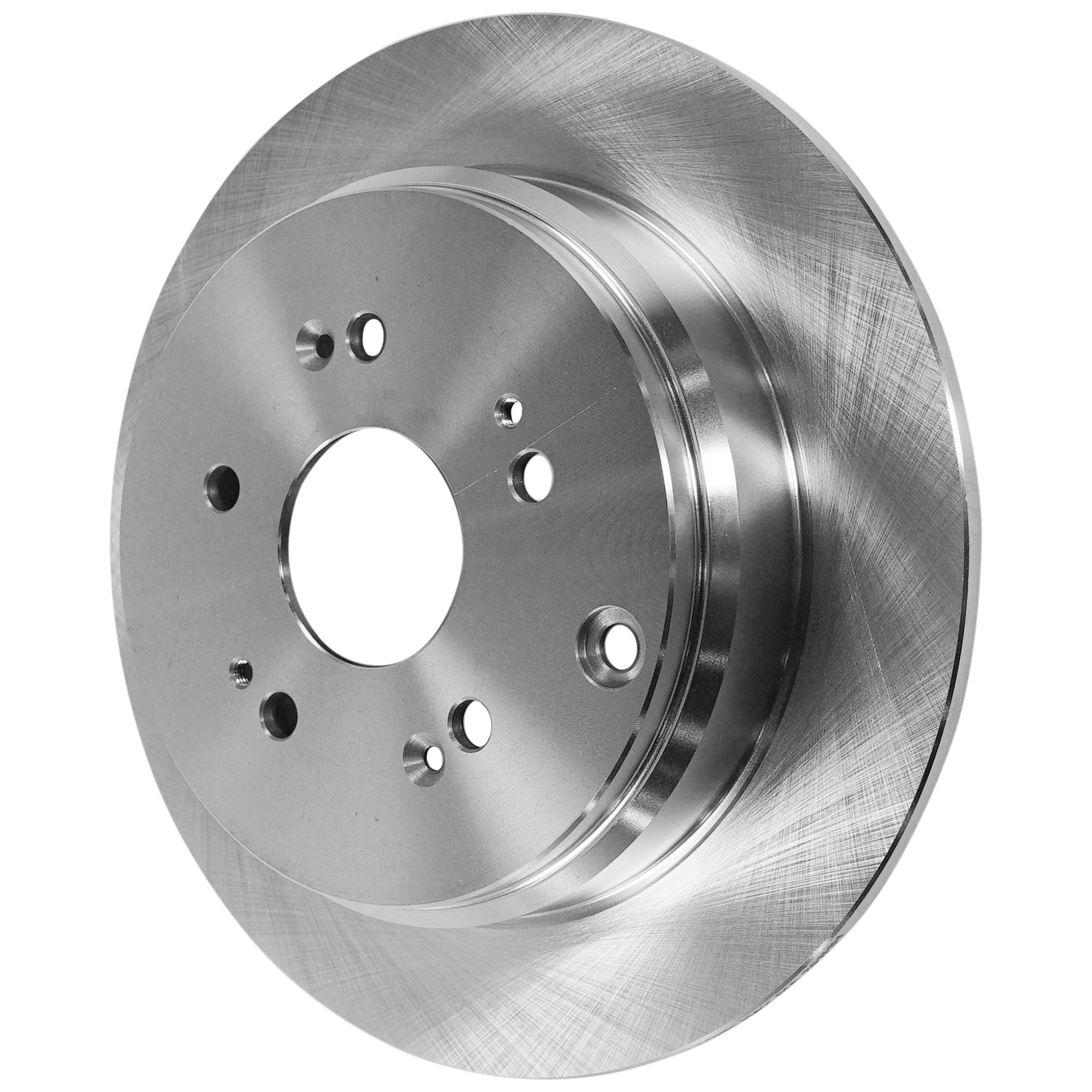 Rear, Driver or Passenger Side Brake Disc, Natural Finish, Plain Surface, Solid, 5 Lugs, 304.55 mm, Pro-Line Series - Image 2
