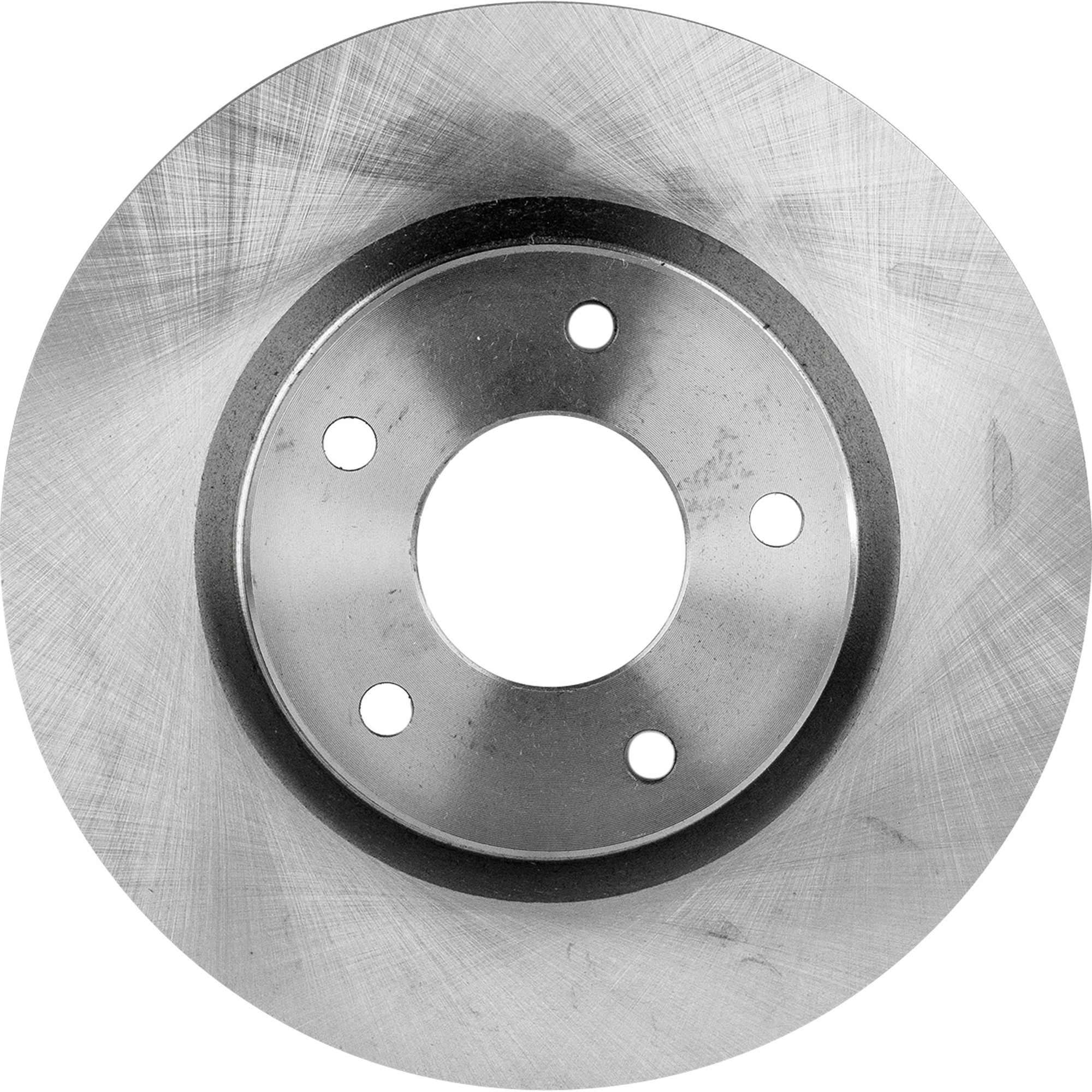 Front, Driver or Passenger Side Brake Disc, Natural Finish, Plain Surface, Vented, 5 Lugs, 279.91 mm, 1.8L, 4Cyl, Pro-Line Series