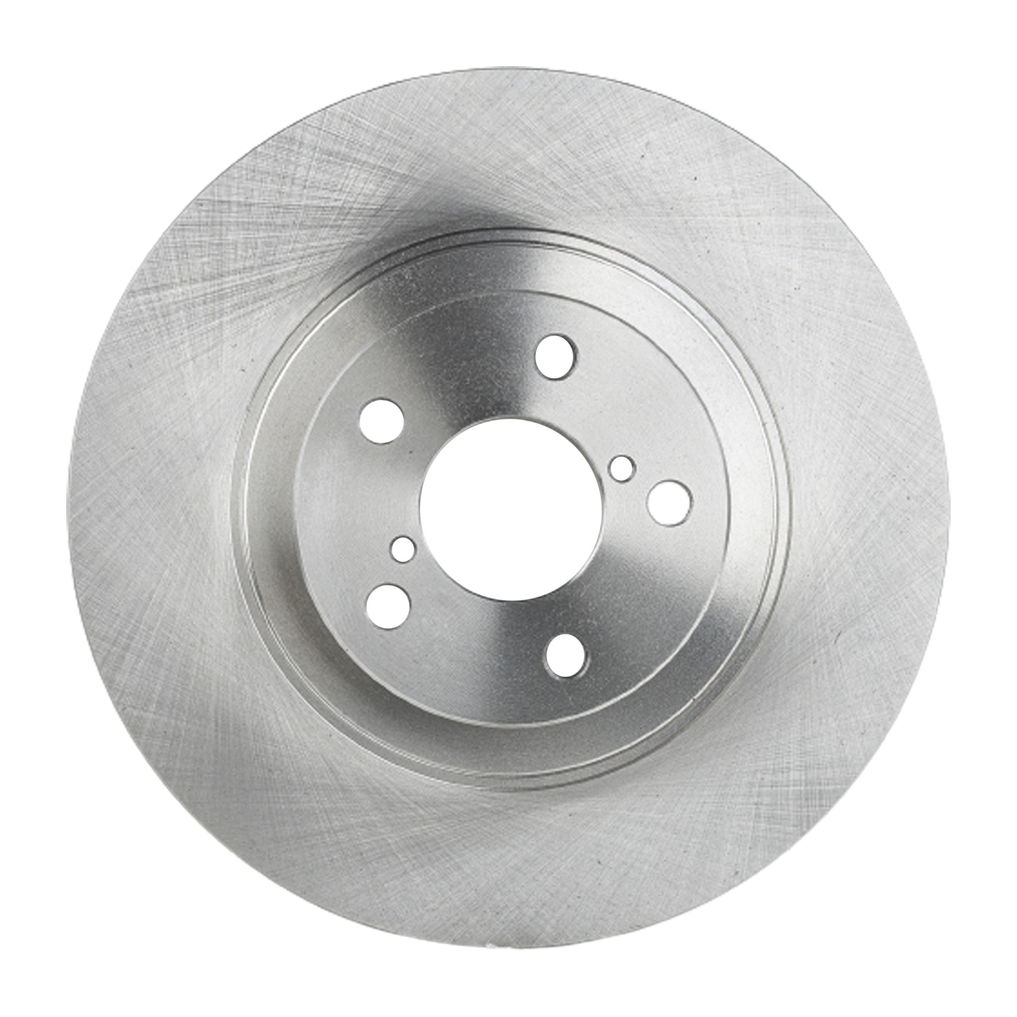 Front, Driver or Passenger Side Brake Disc, Natural Finish, Plain Surface, Vented, 5 Lugs, 293.4 mm, Pro-Line Series