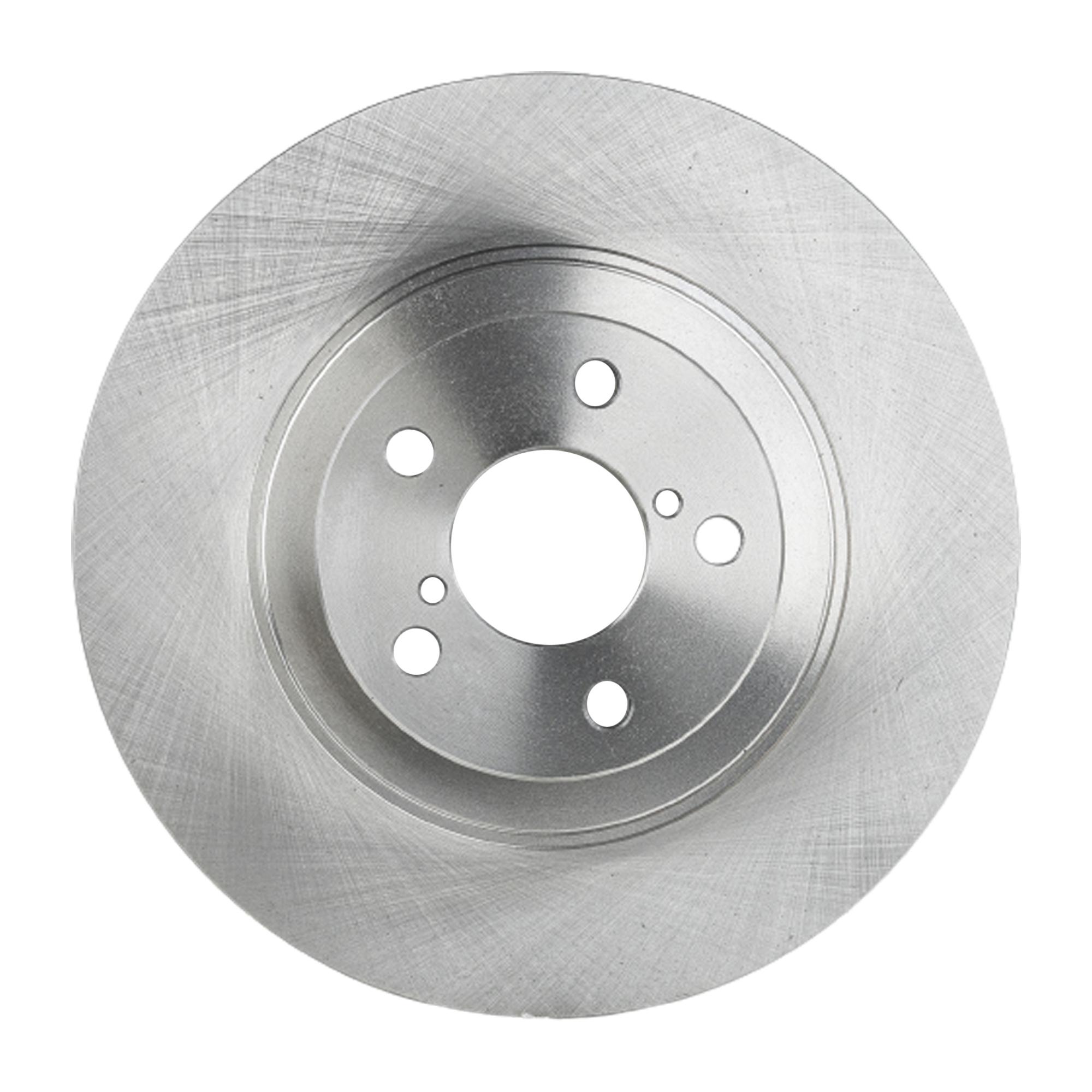 Front, Driver or Passenger Side Brake Disc, Natural Finish, Plain Surface, Vented, 5 Lugs, 293.4 mm, Pro-Line Series - Image 2