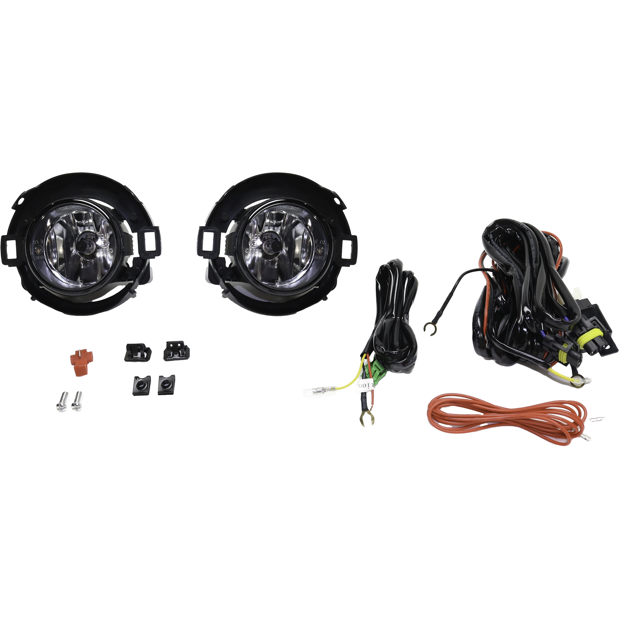 Front, Driver and Passenger Side Fog Light, With bulb(s), Halogen - Image 2