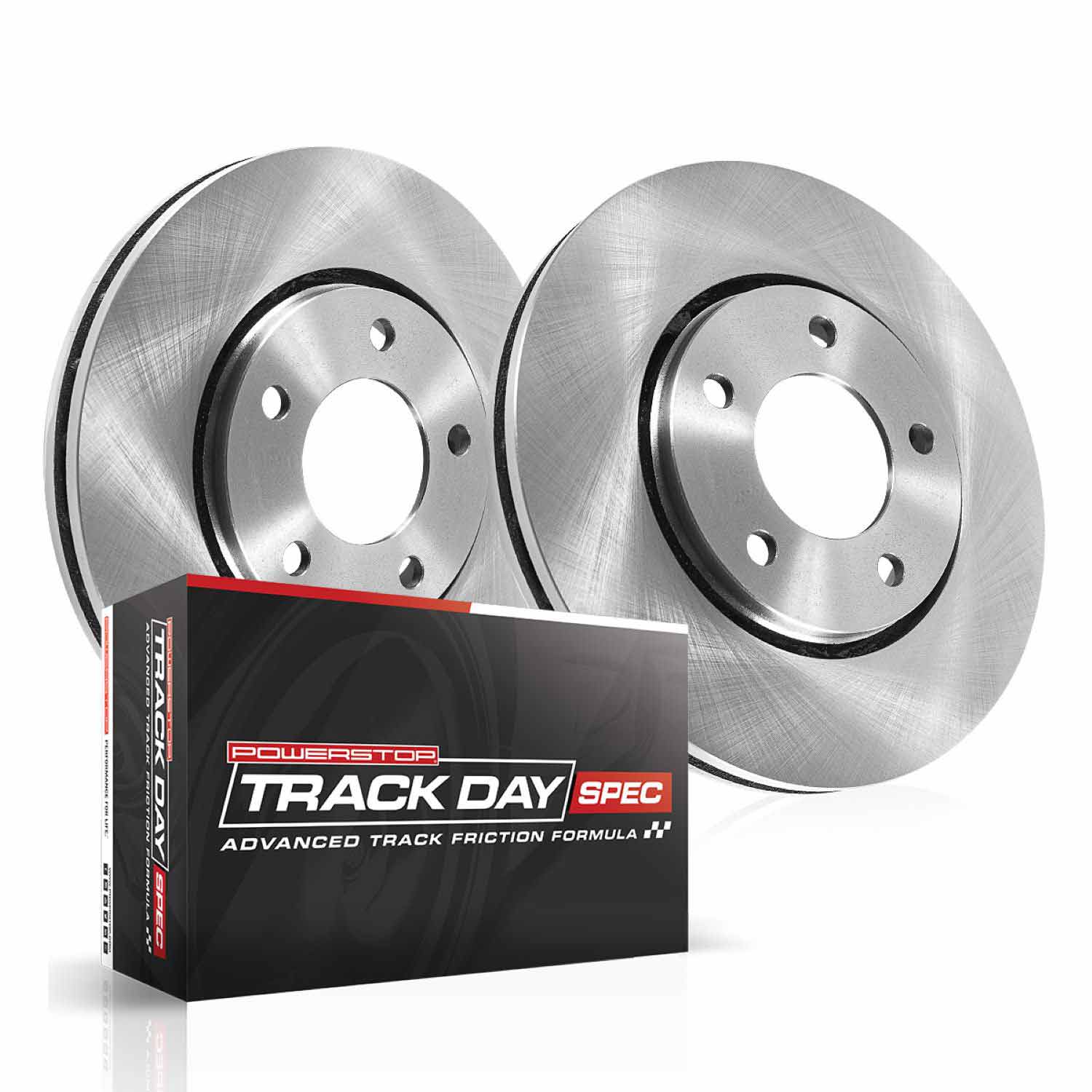 TDSK5305 Rear Brake Disc and Pad Kit, Silver zinc-plated, Plain Surface, 5 Lugs, 316 mm, Carbon Fiber Metallic, Track Day Spec