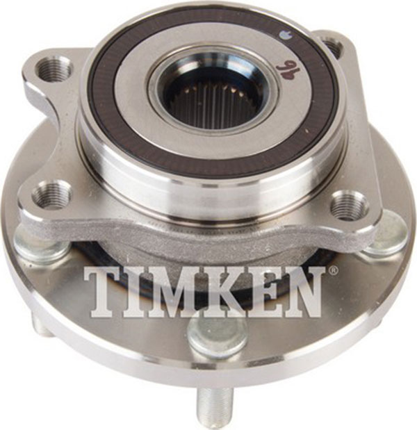 HA590580 Front, Driver or Passenger Side Wheel Hub, 5 Lugs, With Bearing, AWD, Timken Wheel Hub