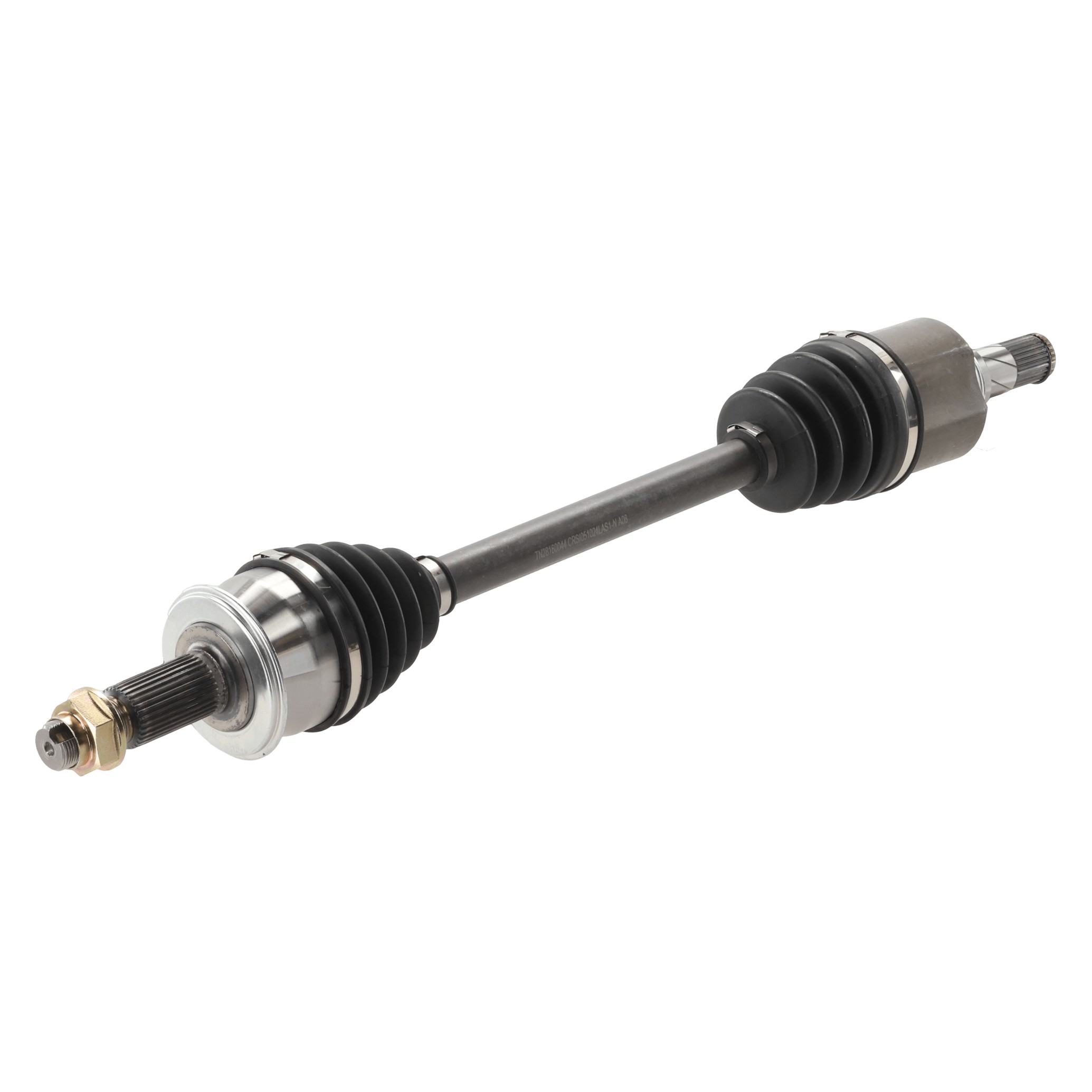 Front, Driver Side Axle Assembly - Sold Individually, 2.5L, 4Cyl