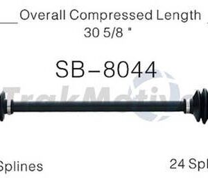 TrakMotive CV Axle Shaft | SB-8044