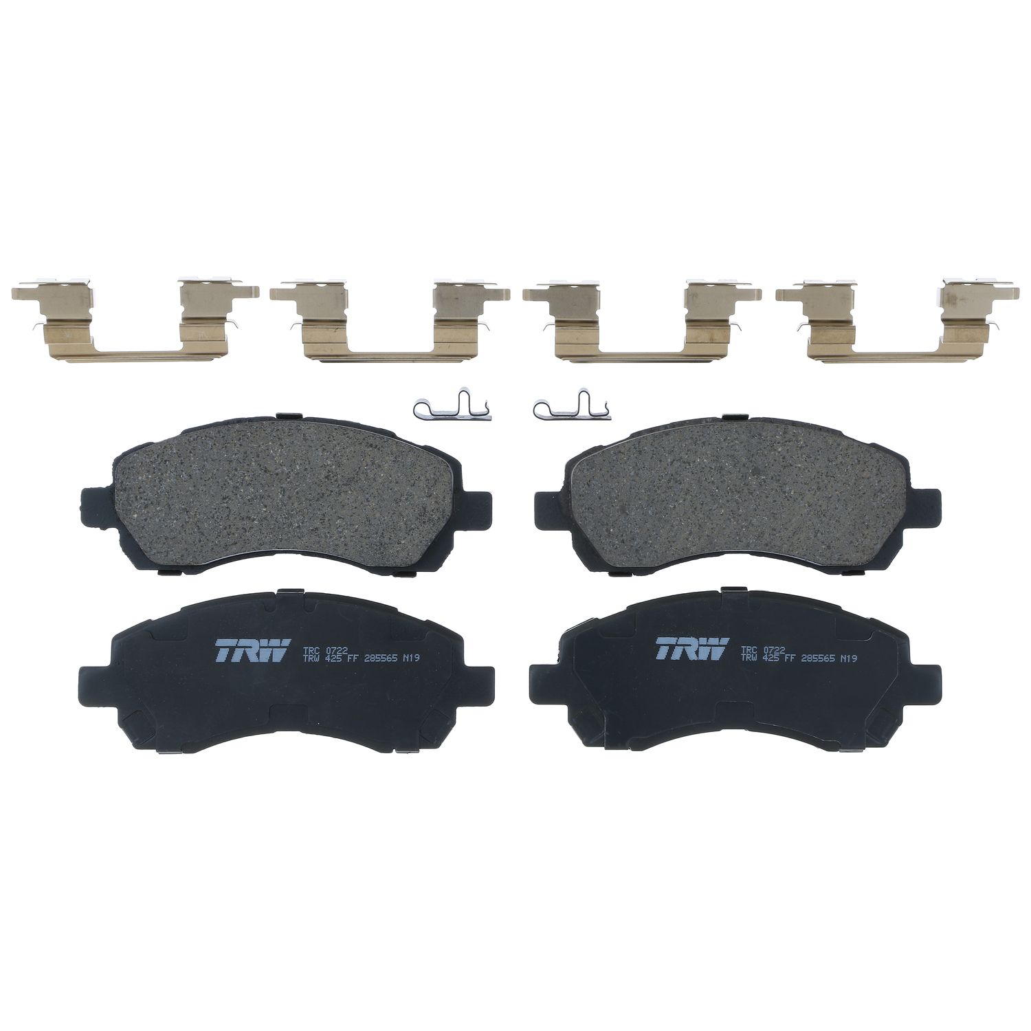 TRC0722 Front Premium Braking Series Ceramic Brake Pad Set