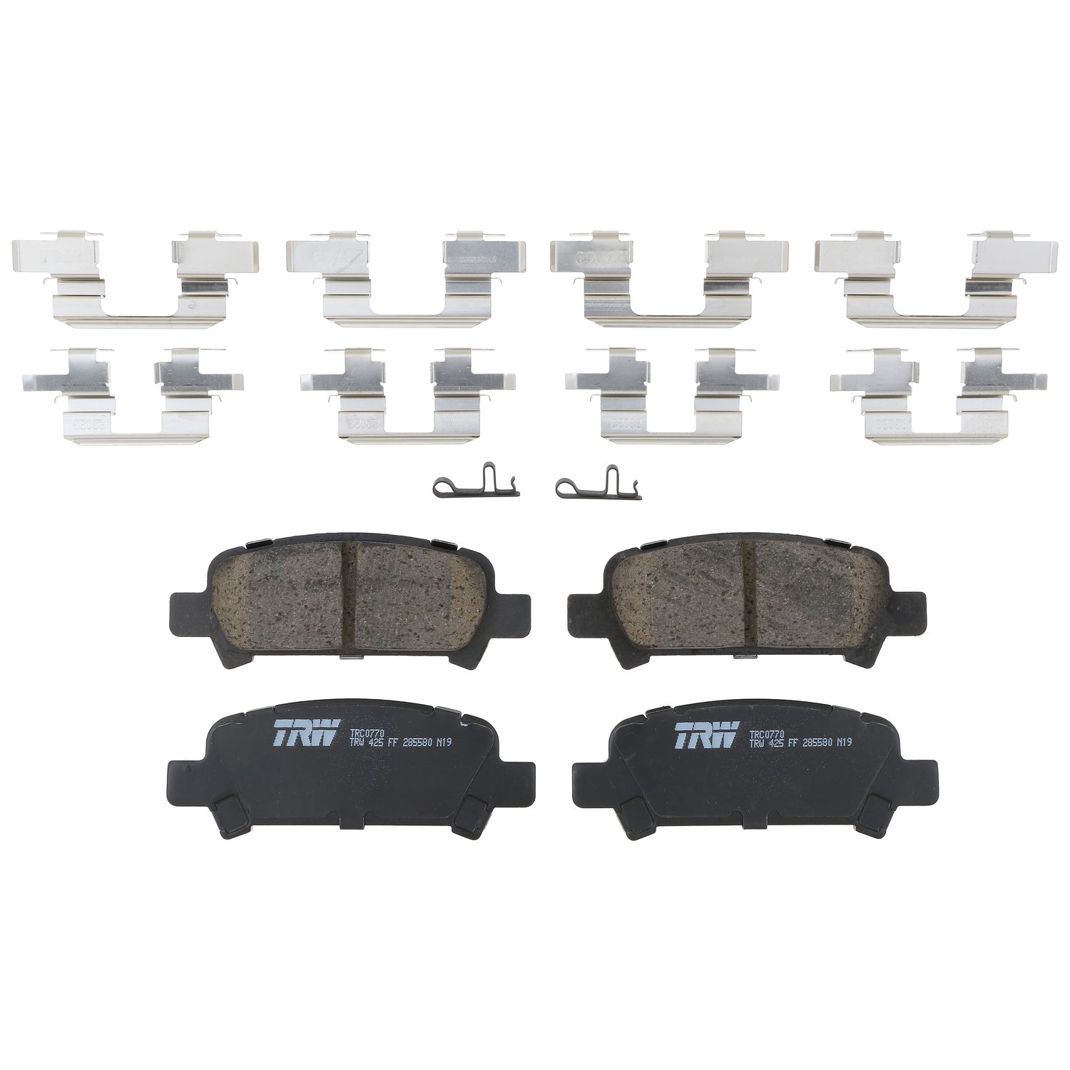 TRC0770 Rear Premium Braking Series Ceramic Brake Pad Set