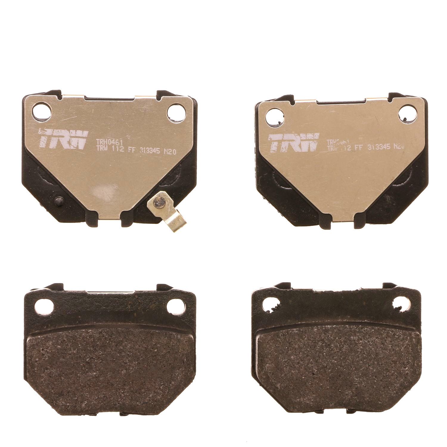 TRH0461 Rear Premium Braking Series Semi-metallic Brake Pad Set