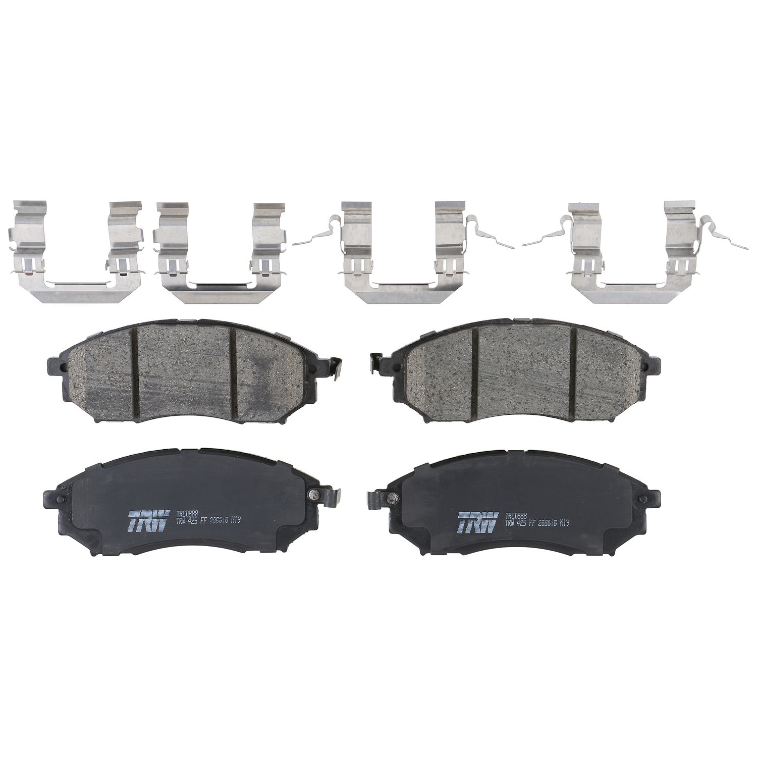 TRC0888 Front Premium Braking Series Ceramic Brake Pad Set