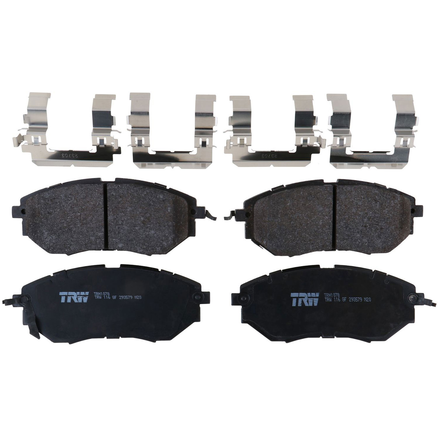 TRH1078 Front Premium Braking Series Semi-metallic Brake Pad Set