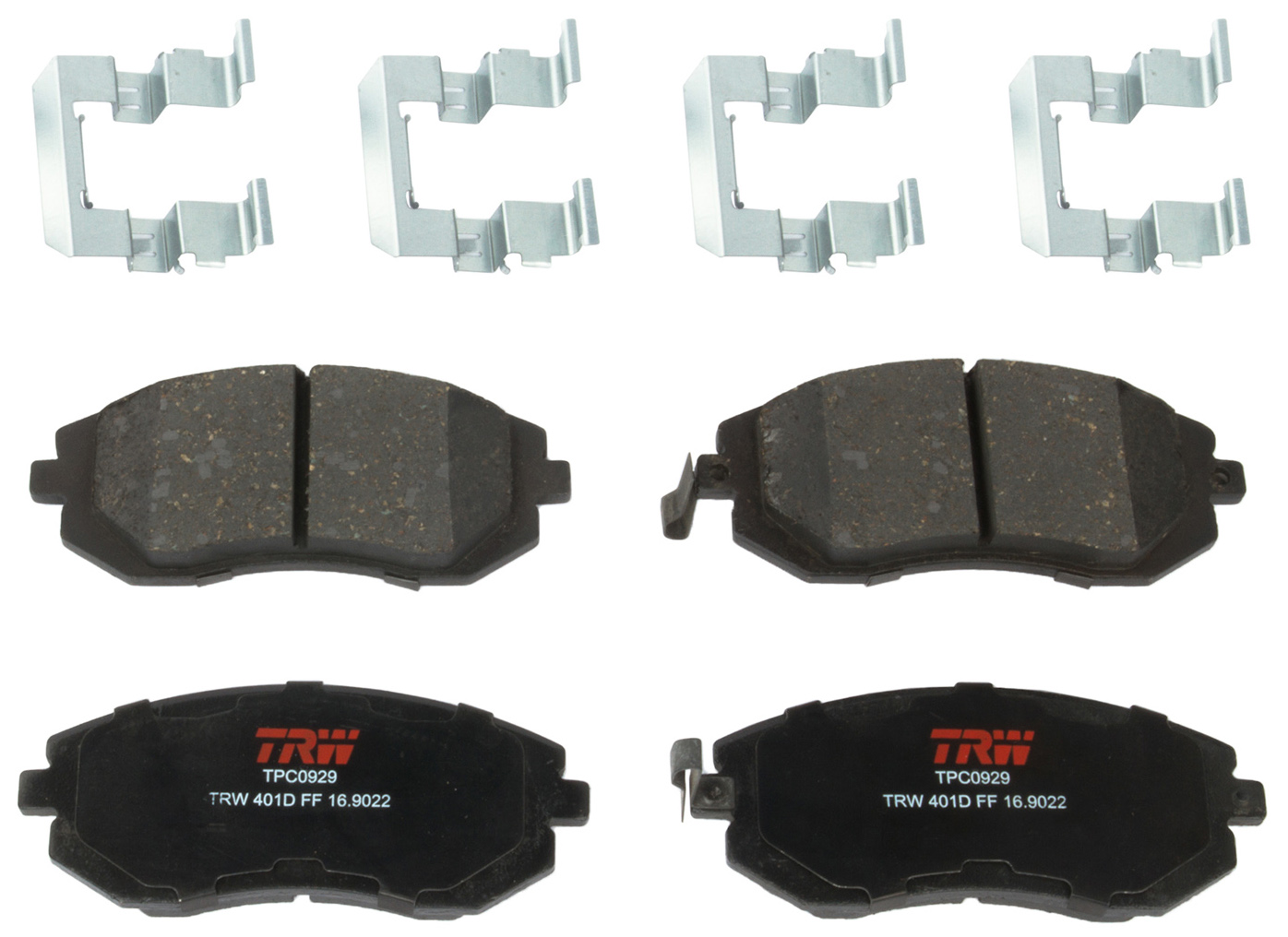 TXC0929 Front Premium Braking Series Ceramic Brake Pad Set