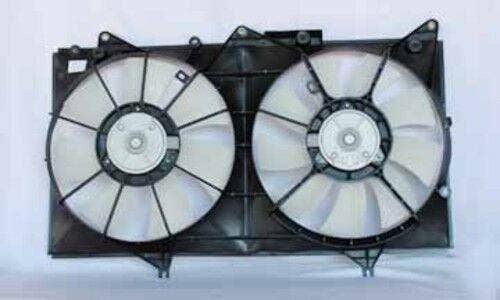 TYC Dual Radiator and Condenser Fan Assembly for a Toyota Camry | 620860