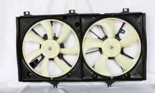 TYC Dual Radiator and Condenser Fan Assembly for a Toyota Camry | 621900