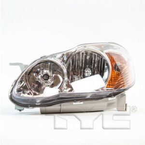 TYC Left Headlight Assembly for a Toyota Corolla | 20-6236-80-9
