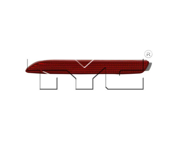 TYC Rear Right Reflector Assembly | 17-5279-00-9