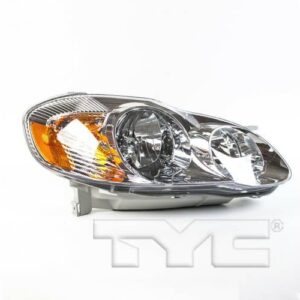 TYC Right Headlight Assembly for a Toyota Corolla | 20-6235-00-9