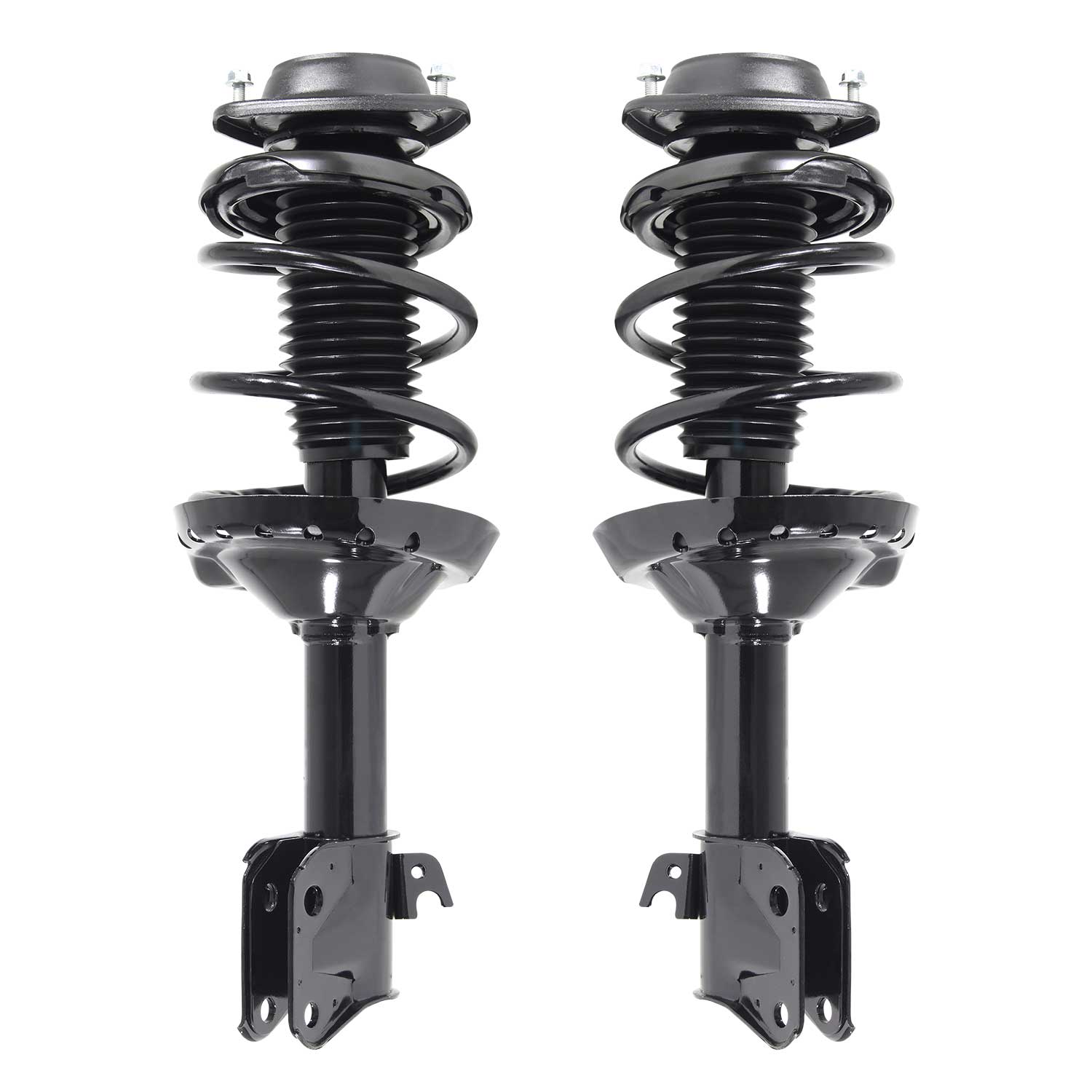 2-11197-11198-001 Front, Driver and Passenger Side Fully Loaded Strut, Sedan