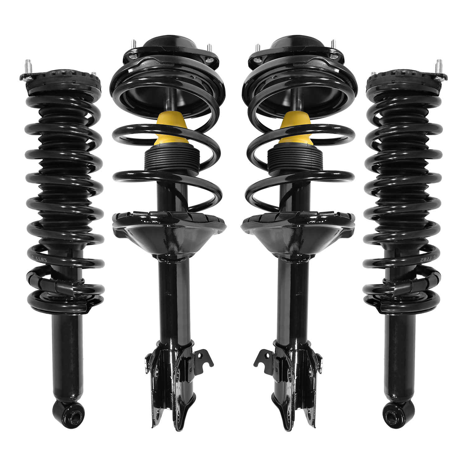 4-11853-15870-001 Front and Rear, Driver and Passenger Side Fully Loaded Strut
