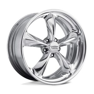 VN4257706540 Steel Polished Wheel, 17 in. X 7 in., 5 x 4.5 in. Bolt Pattern