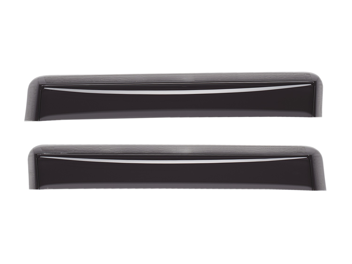 81780IM Rear, Driver and Passenger Side Window Visor, Dark Smoke