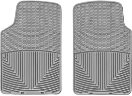 W3GR-W20GR Front and Rear All-weather Series Flat Floor Mat, Gray Made of Rubberized Thermoplastic Elastomer - Image 2